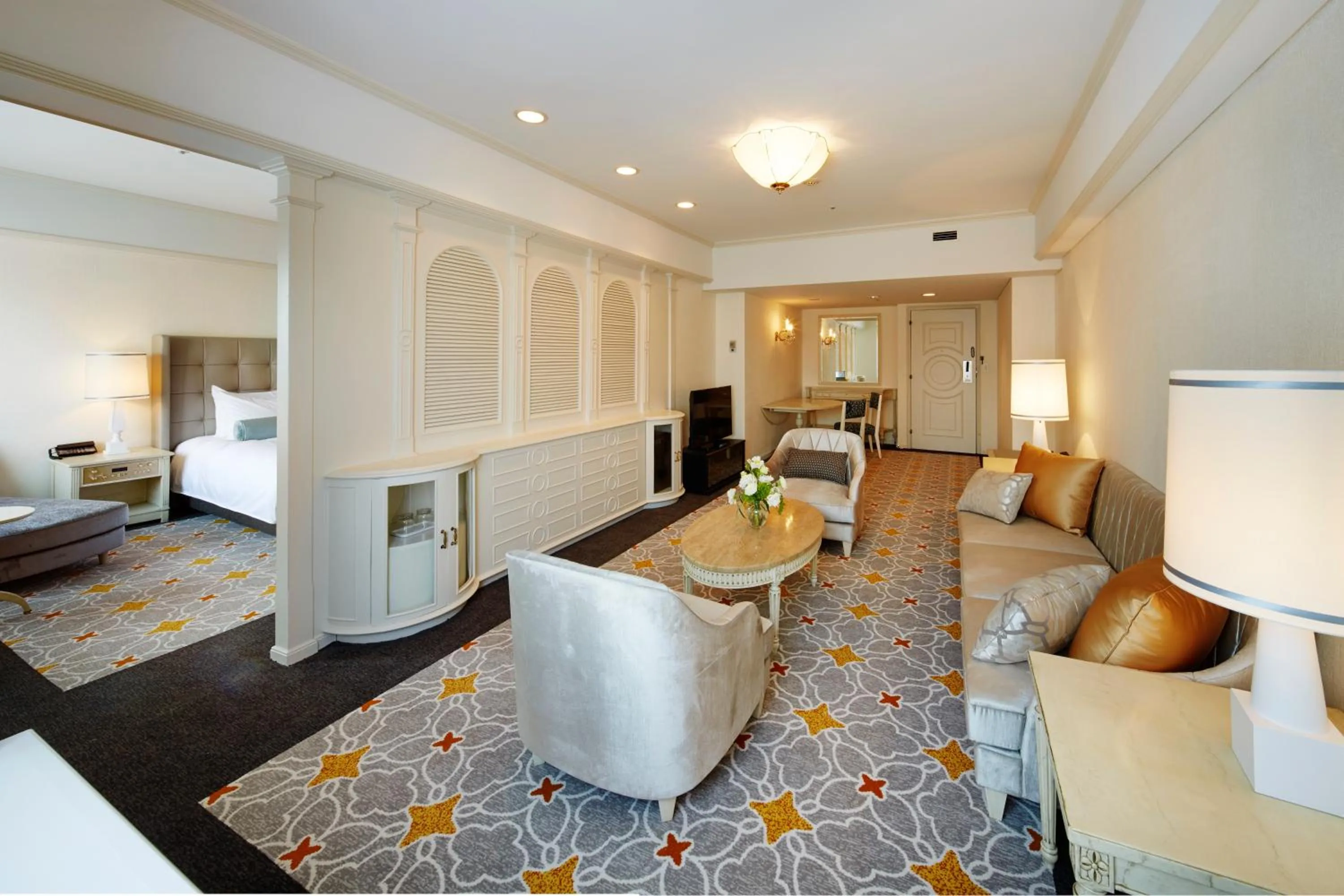 Living room in Tokyo Prince Hotel