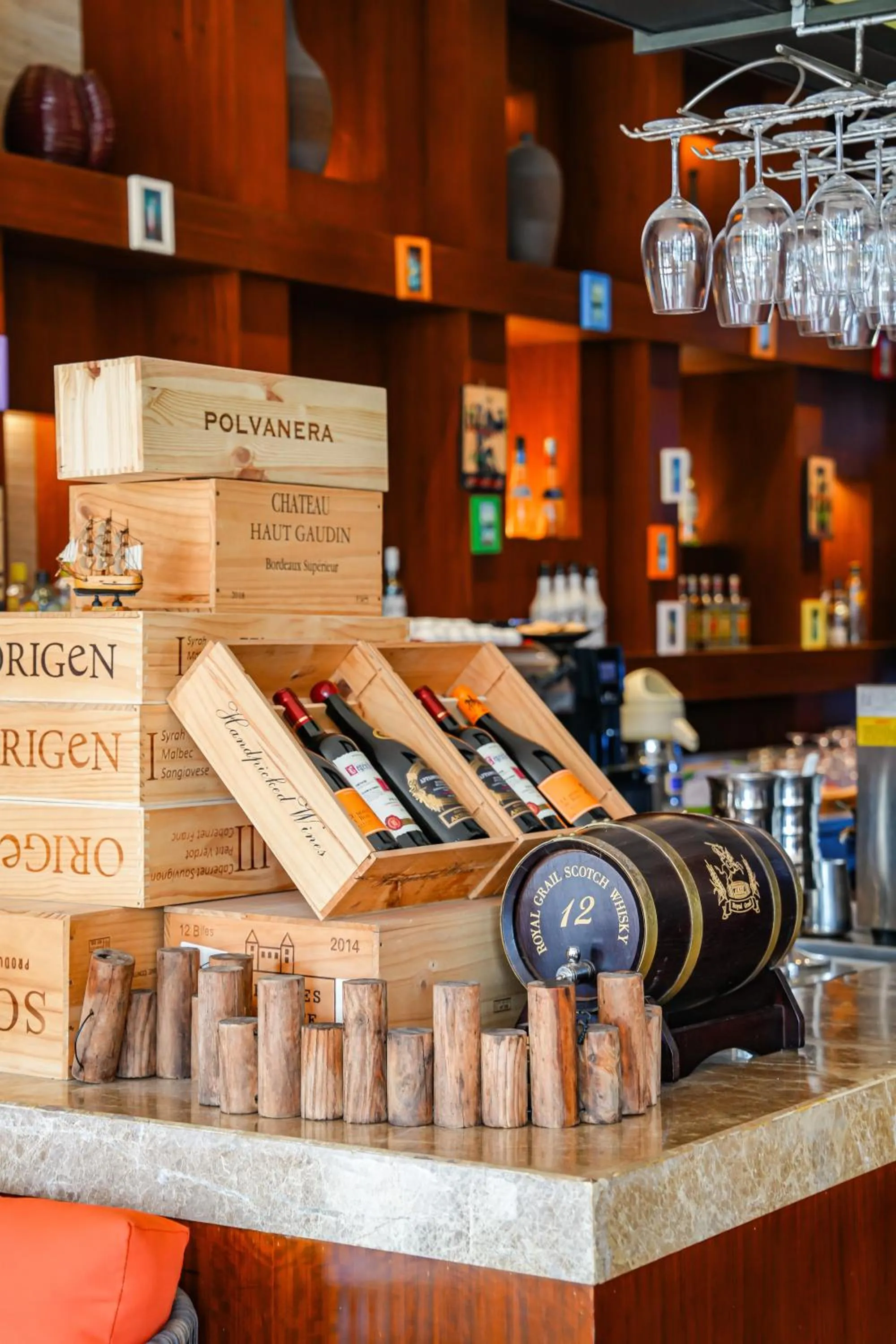 Lounge or bar in Grand Metropark Villa Resort Sanya Yalong Bay