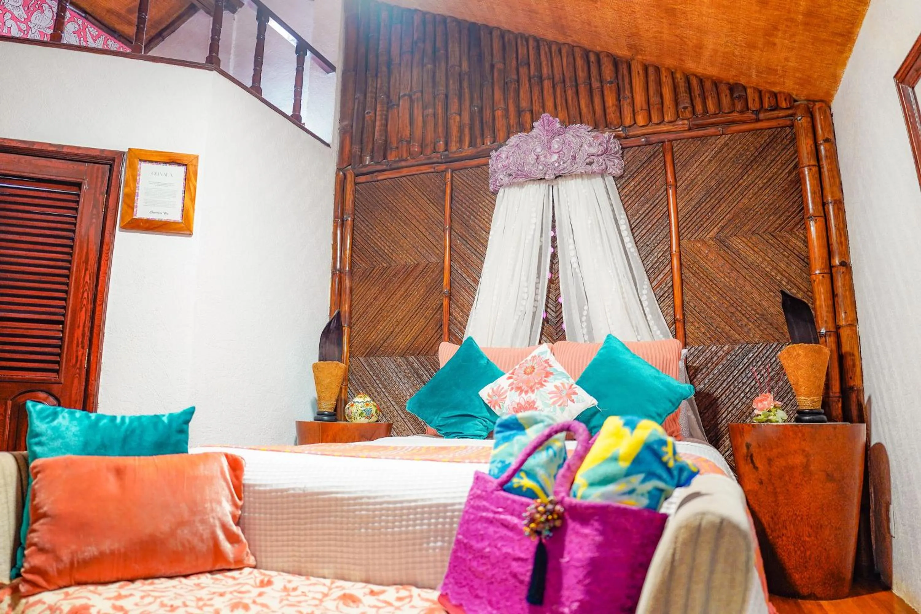 Bed in Casa Jaguar Hotel & Boutique