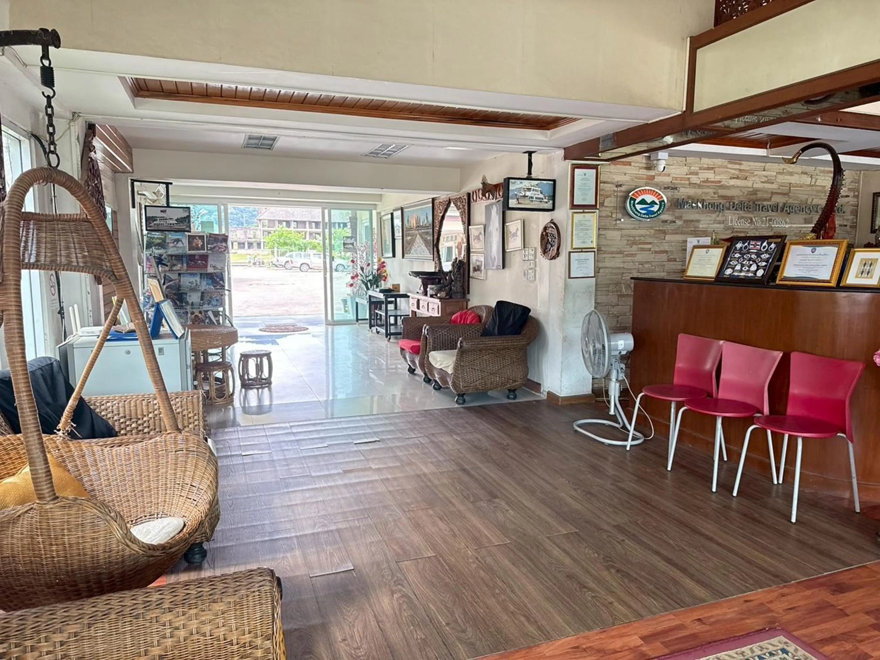 Lobby or reception in Maekhong Delta Boutique Hotel