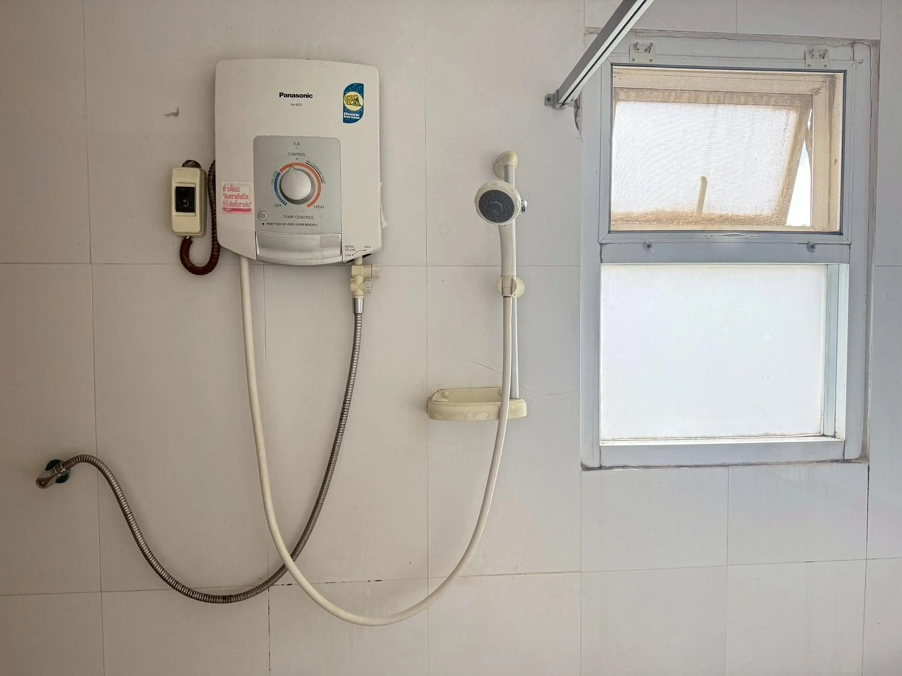 Shower in Maekhong Delta Boutique Hotel