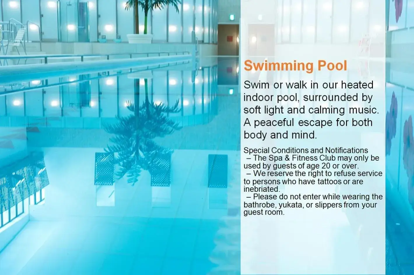 Spa and wellness centre/facilities in The Prince Park Tower Tokyo - Preferred Hotels & Resorts, LVX Collection Spa and wellness centre/facilities in The Prince Park Tower Tokyo - Preferred Hotels & Resorts, LVX Collection