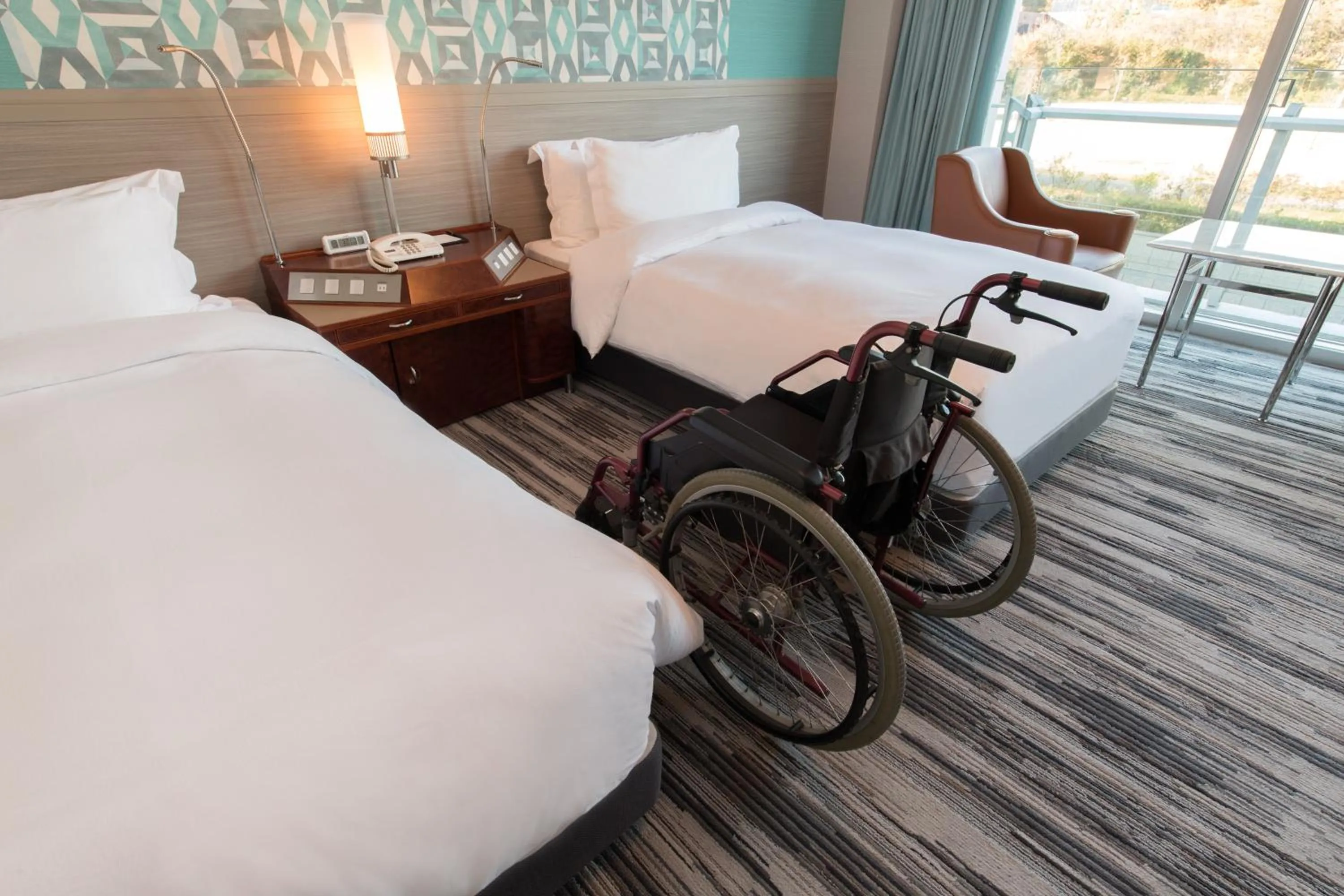 Facility for disabled guests, Bed in The Prince Park Tower Tokyo - Preferred Hotels & Resorts, LVX Collection