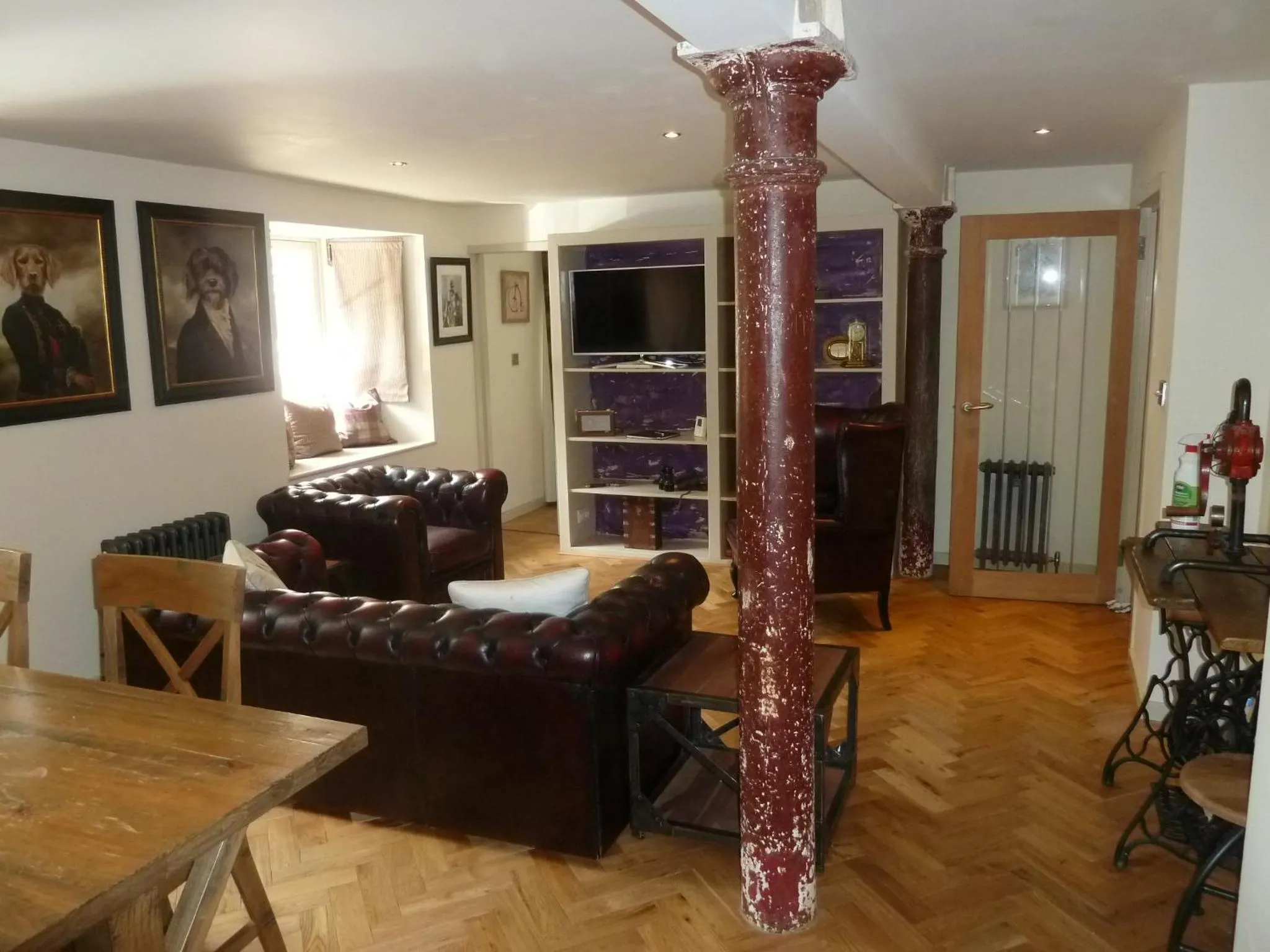 Living room in Old town Brewery Apartment