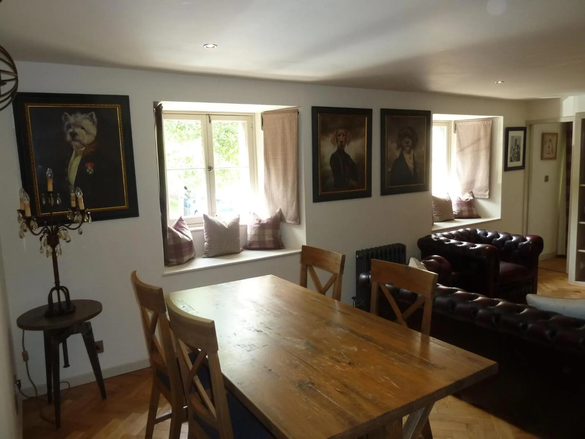 Dining area in Old town Brewery Apartment