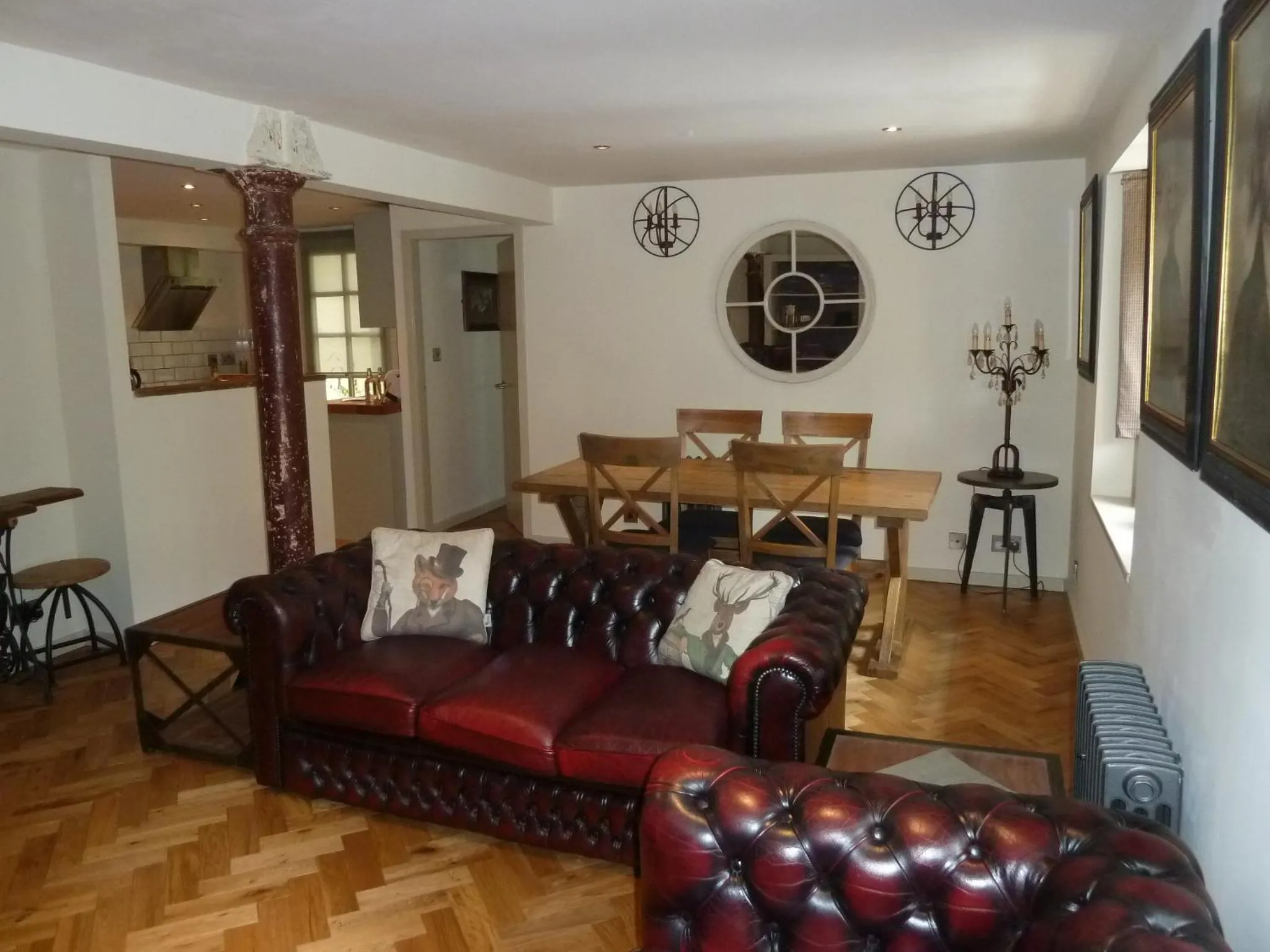 Living room in Old town Brewery Apartment