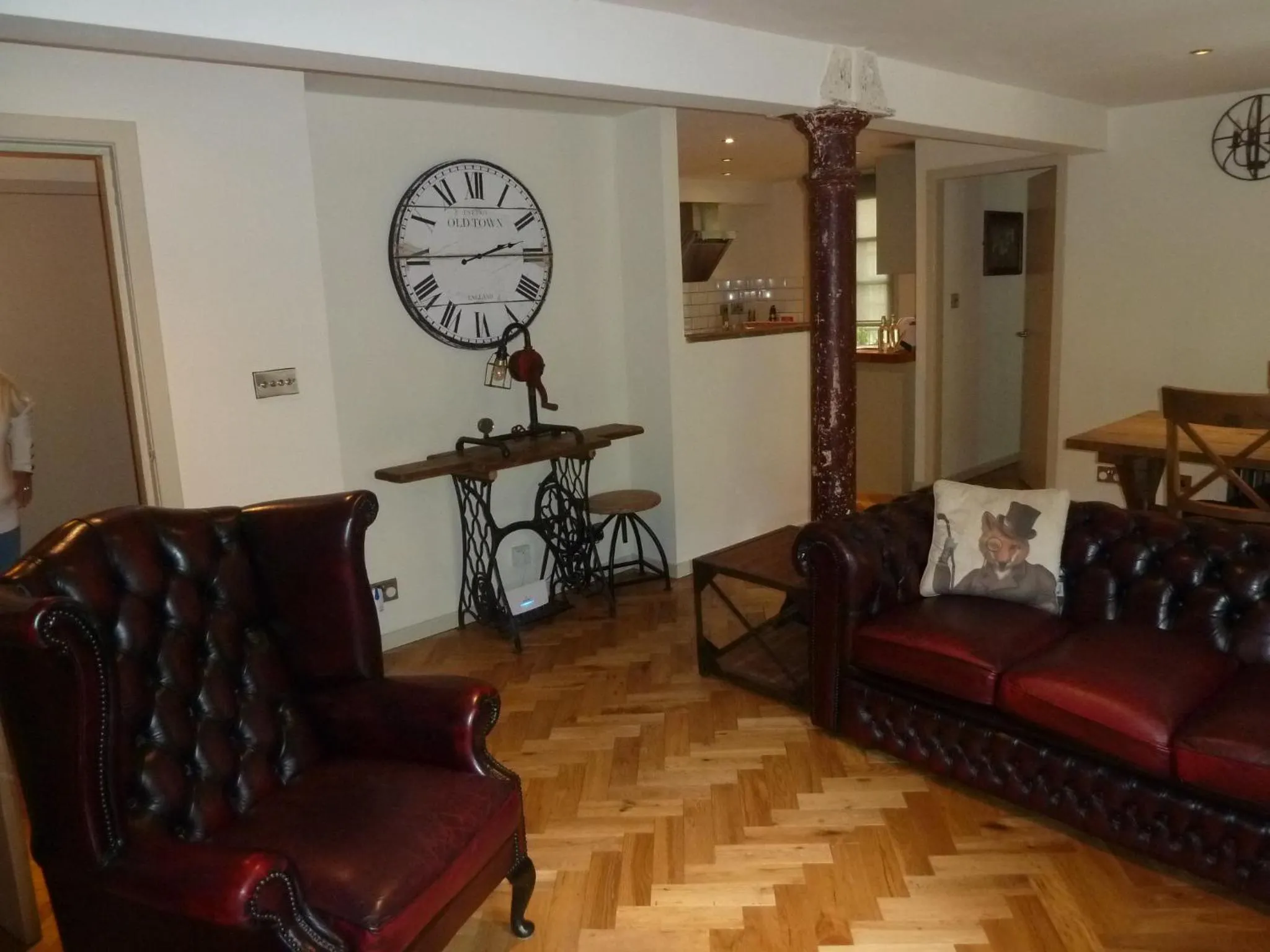 Kitchen or kitchenette in Old town Brewery Apartment