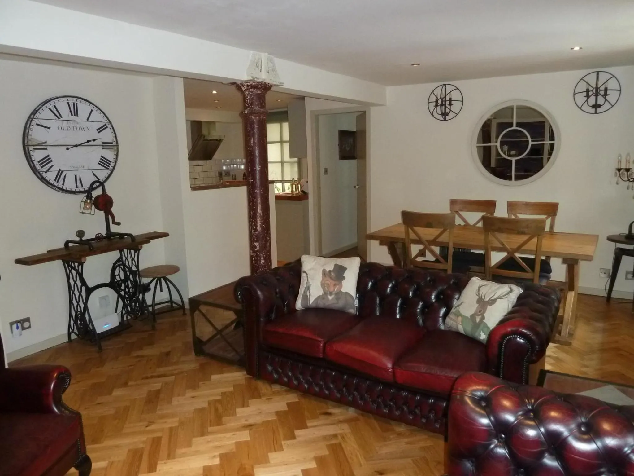 Kitchen or kitchenette in Old town Brewery Apartment