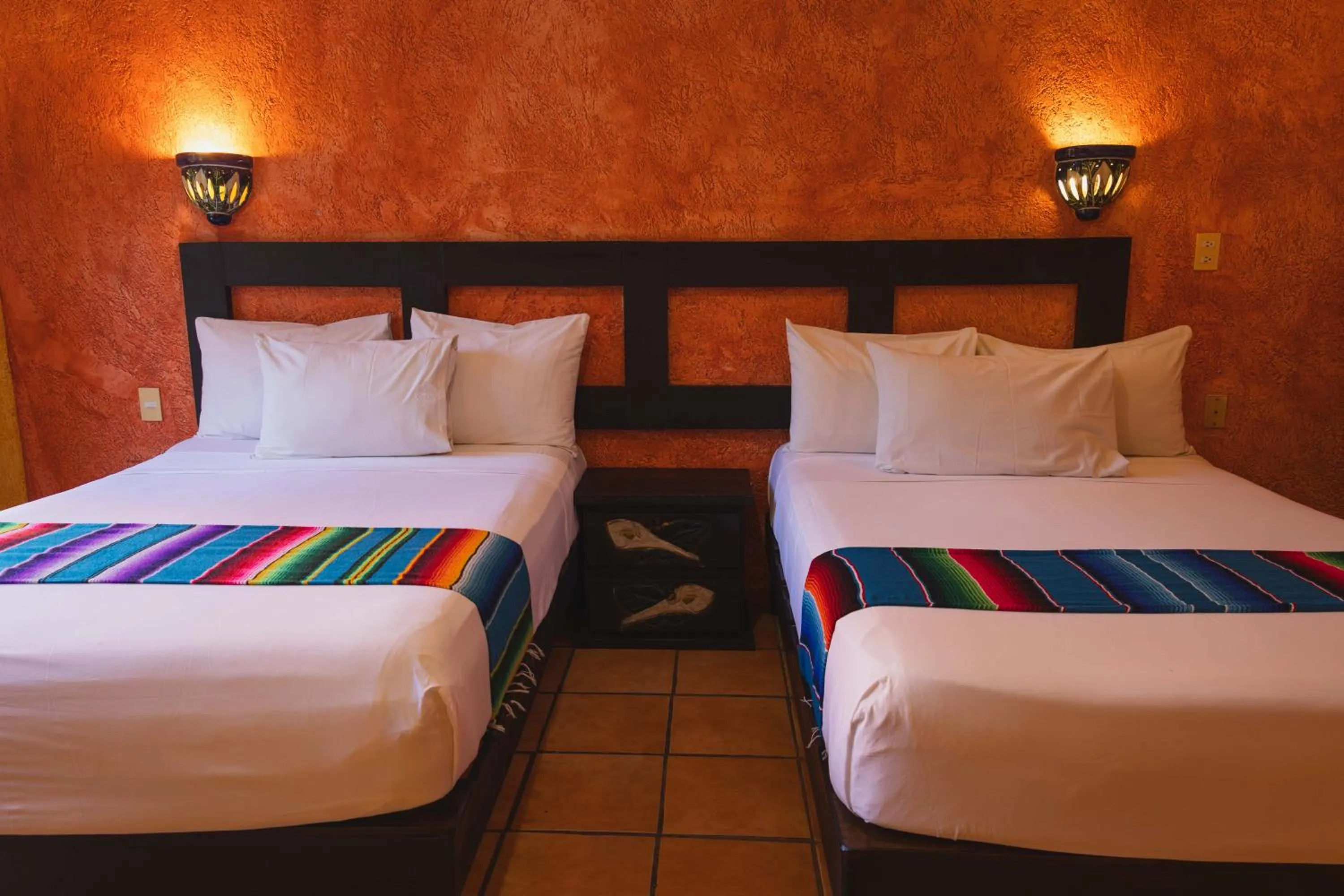 Bed in Hacienda Maria Bonita Hotel