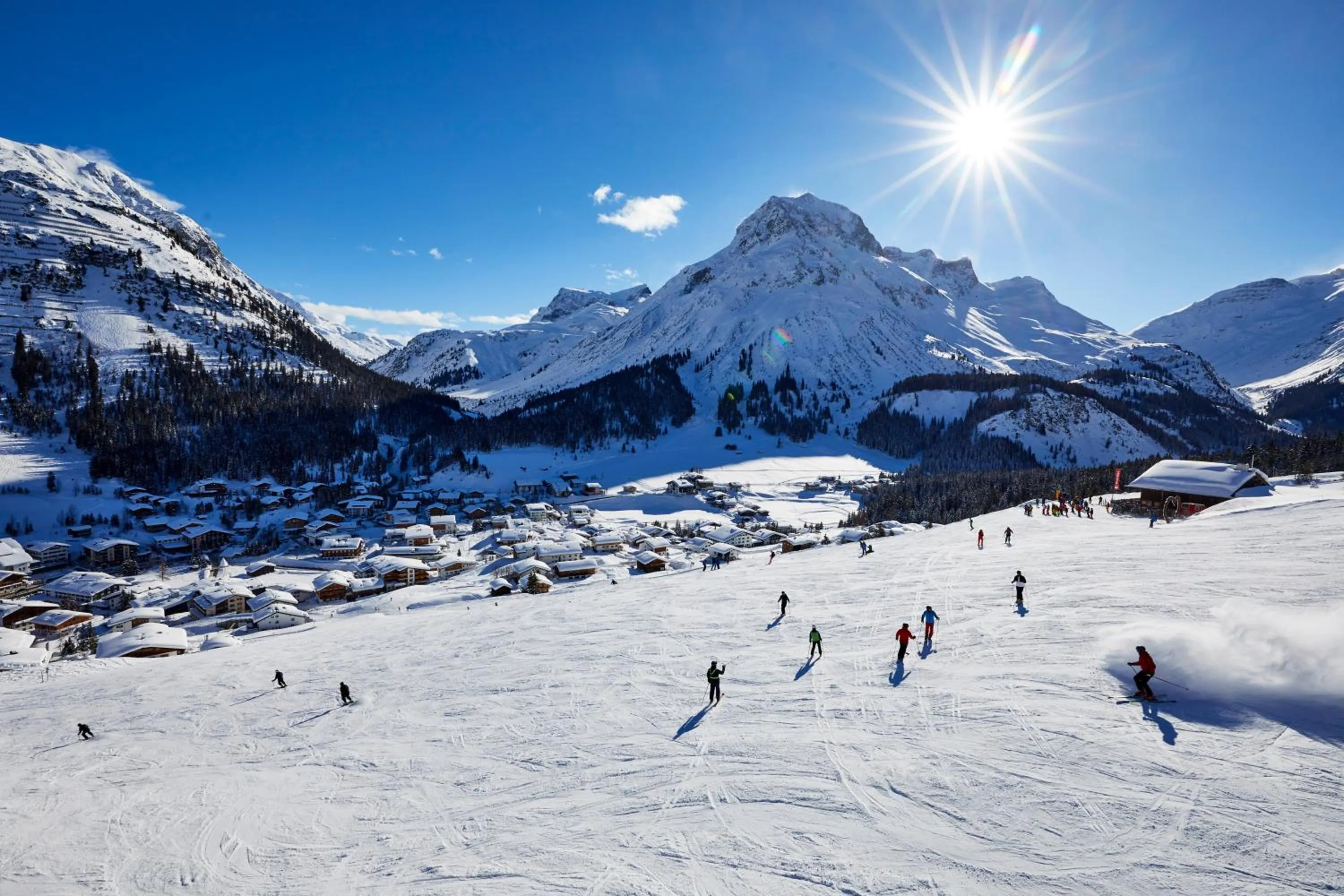 Skiing in Hotel Auriga