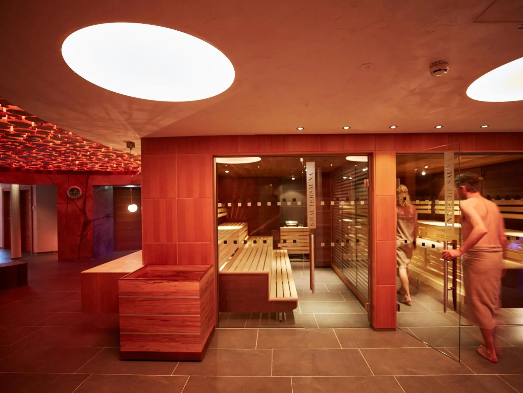 Sauna in Hotel Auriga