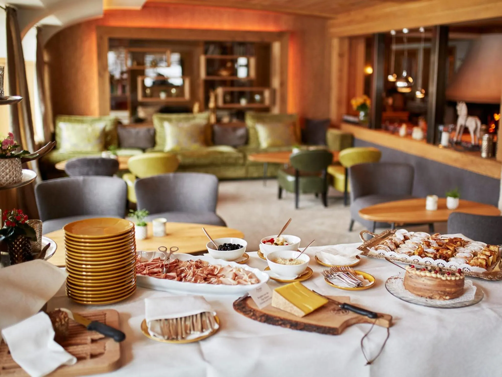 Lobby or reception in Hotel Auriga