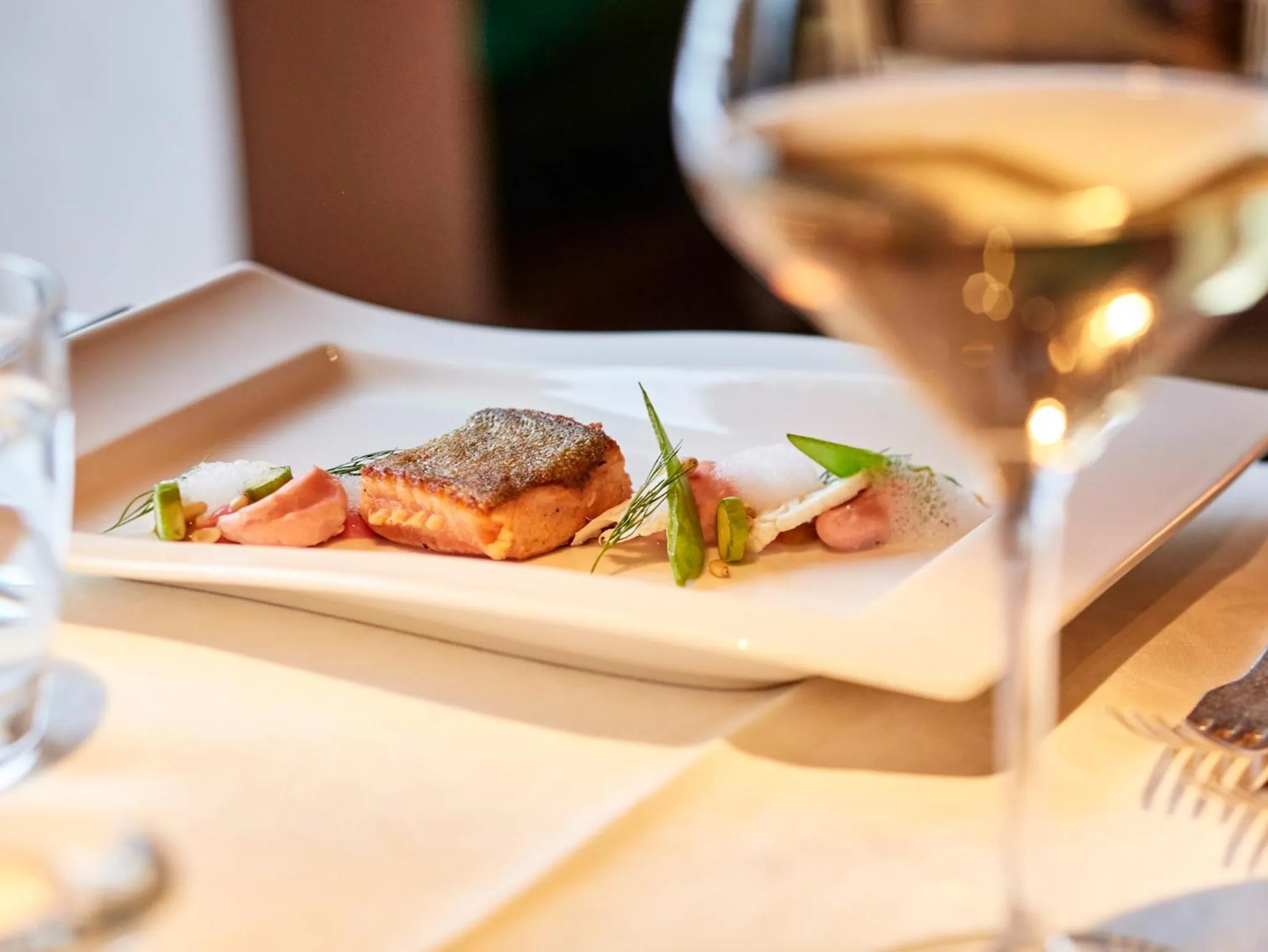 Food close-up in Hotel Auriga