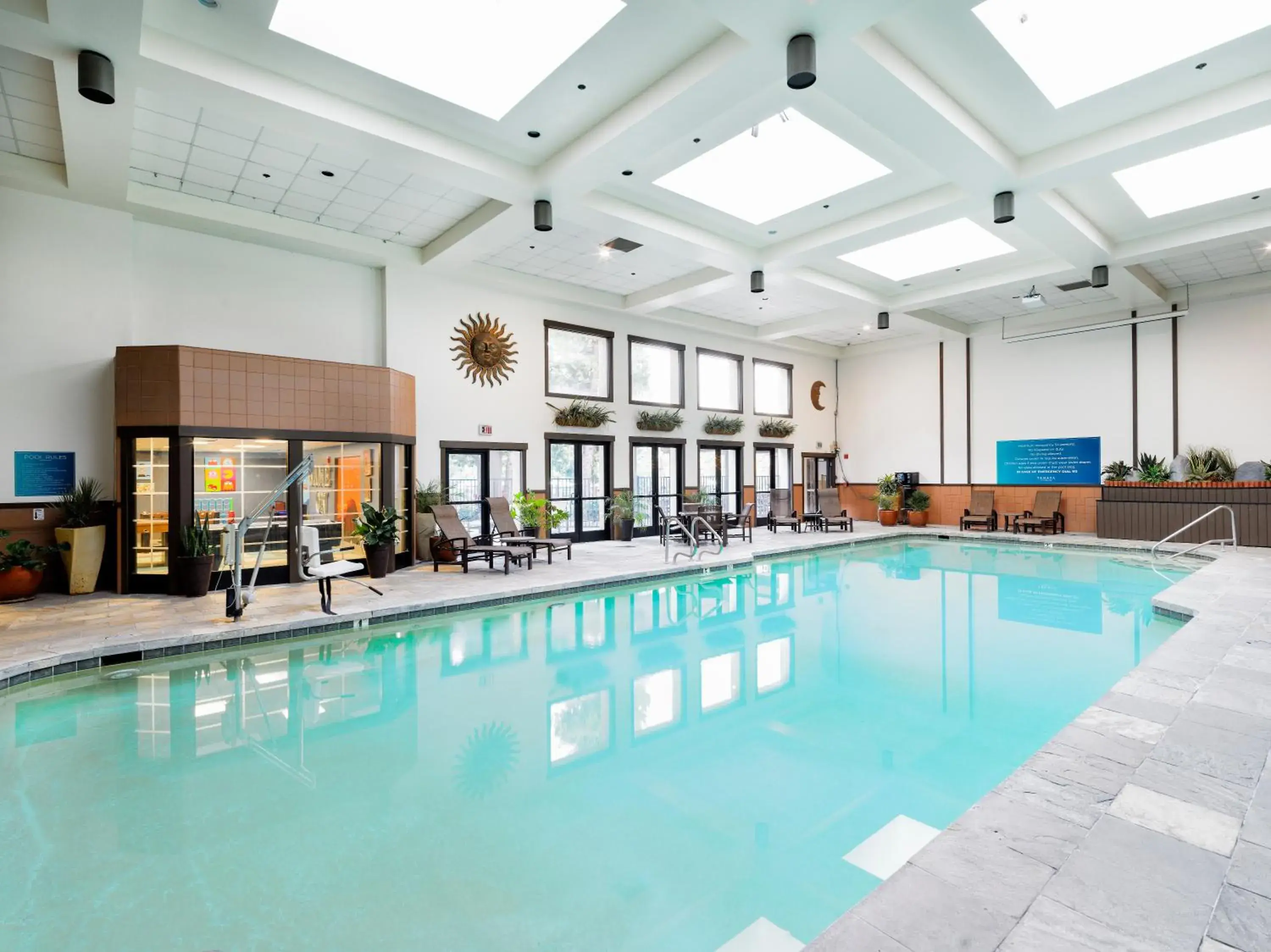 Swimming pool in Tenaya at Yosemite Swimming pool in Tenaya at Yosemite