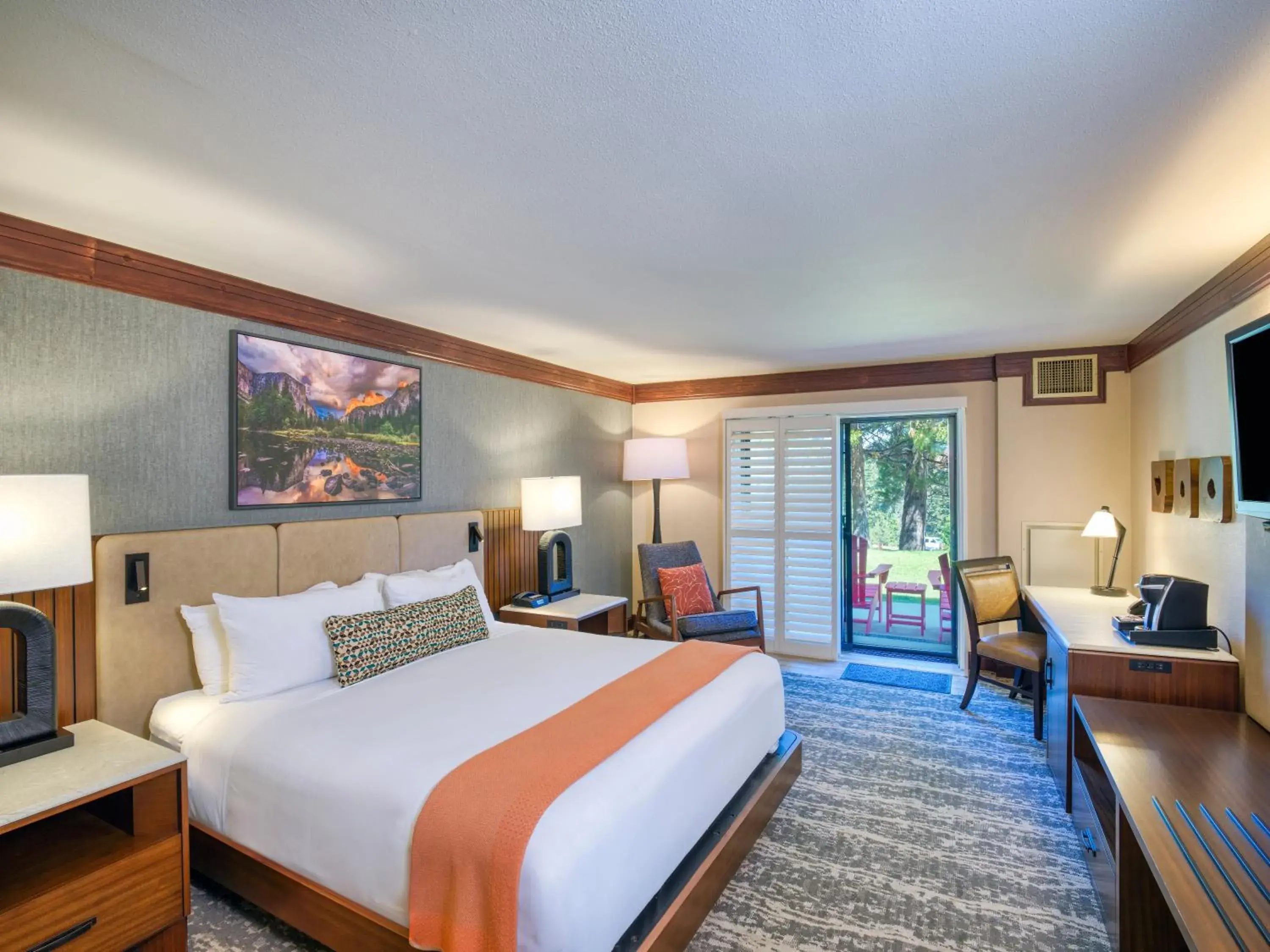 Bedroom, Bed in Tenaya at Yosemite Bedroom, Bed in Tenaya at Yosemite