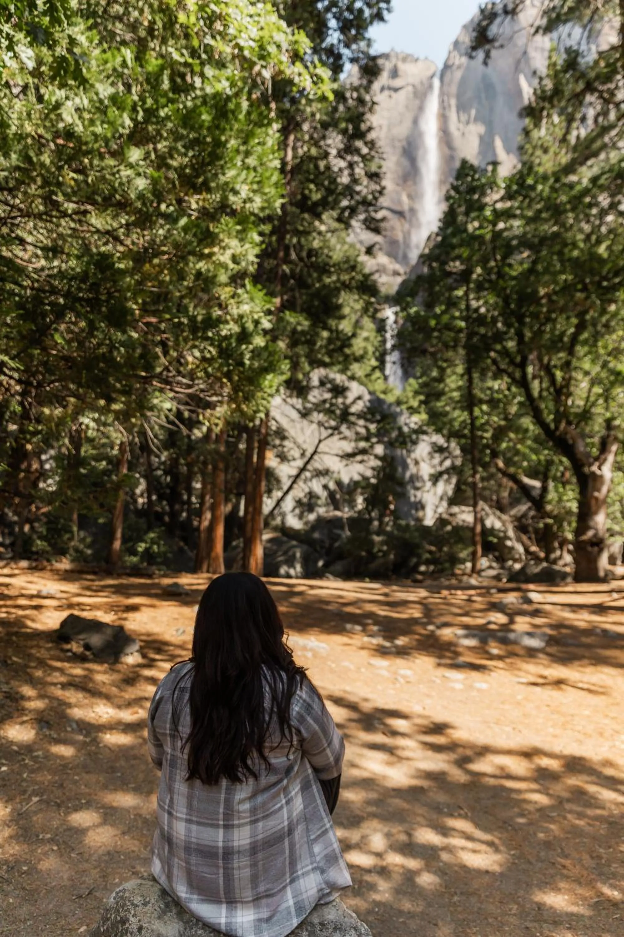 Hiking in Tenaya at Yosemite