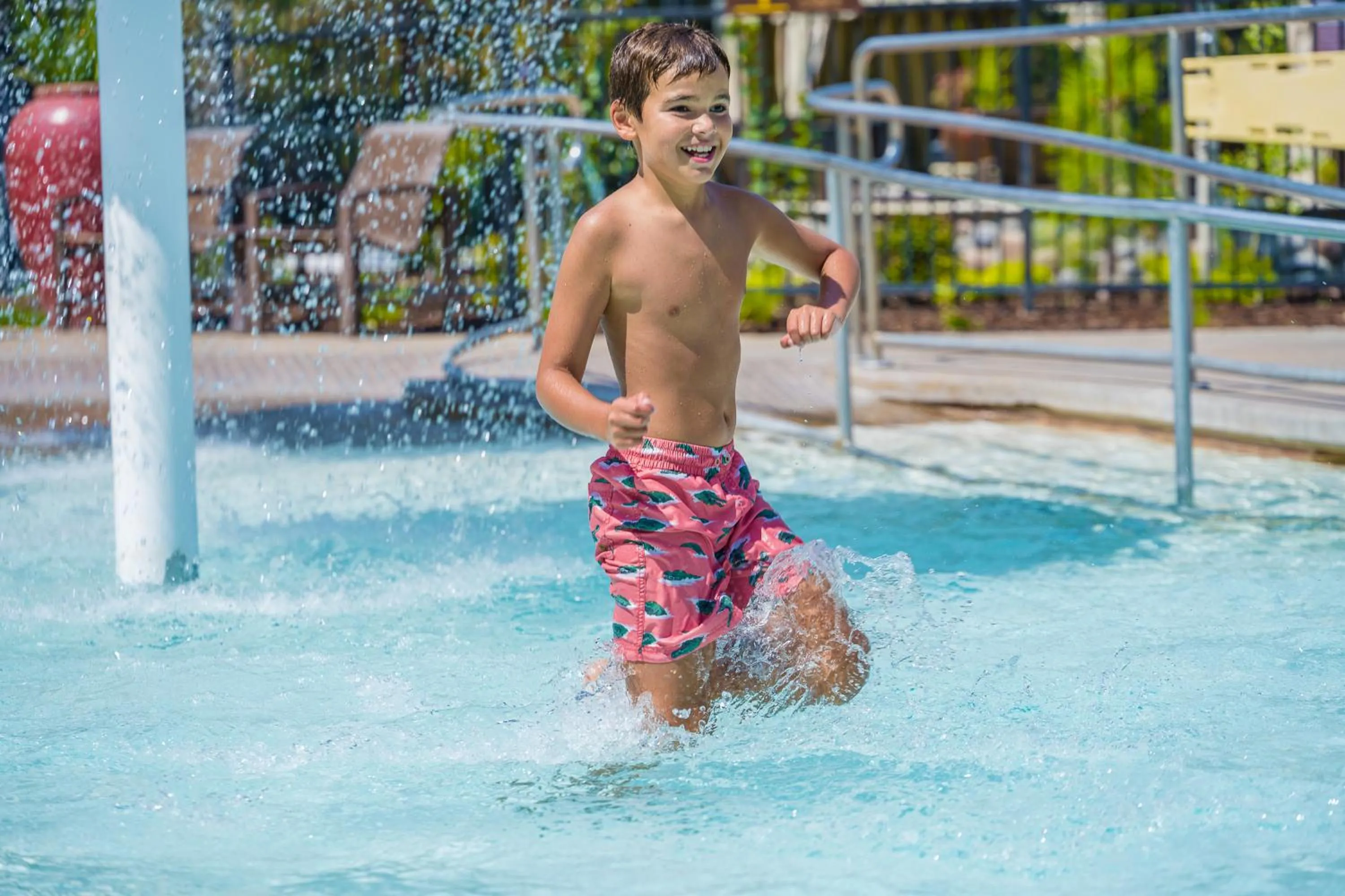 Swimming pool in Tenaya at Yosemite
