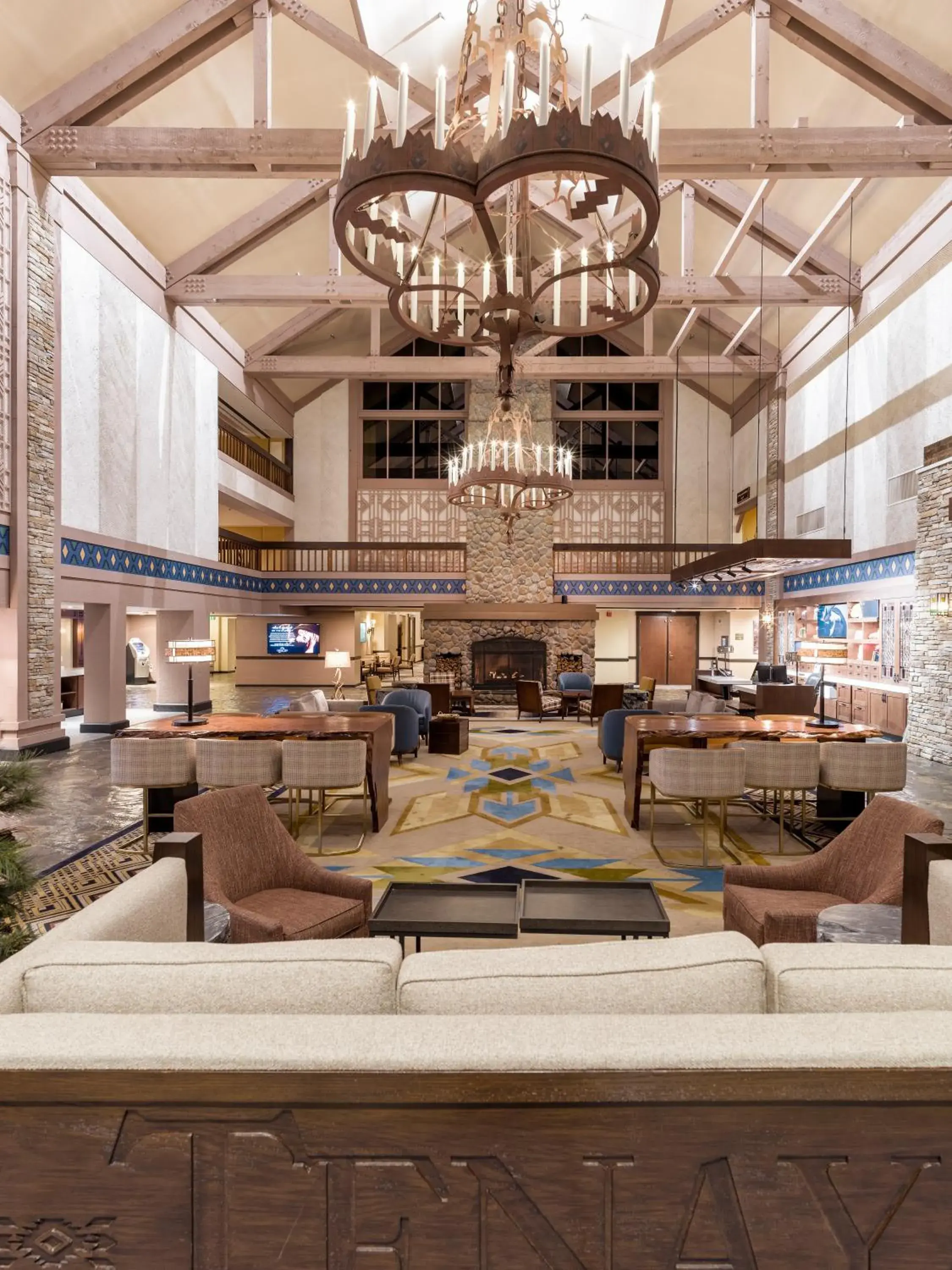 Lobby or reception in Tenaya at Yosemite Lobby or reception in Tenaya at Yosemite