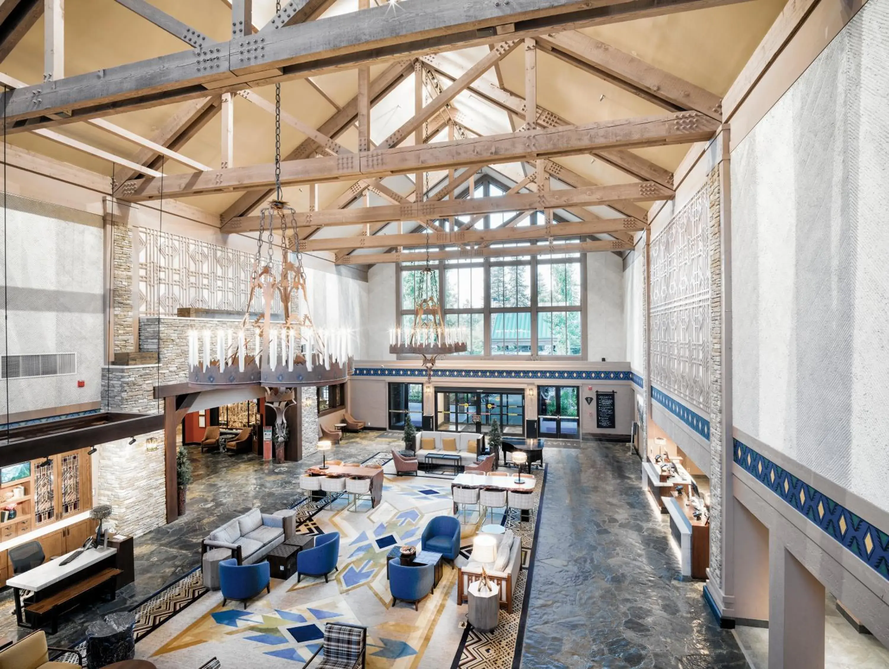 Lobby or reception in Tenaya at Yosemite Lobby or reception in Tenaya at Yosemite