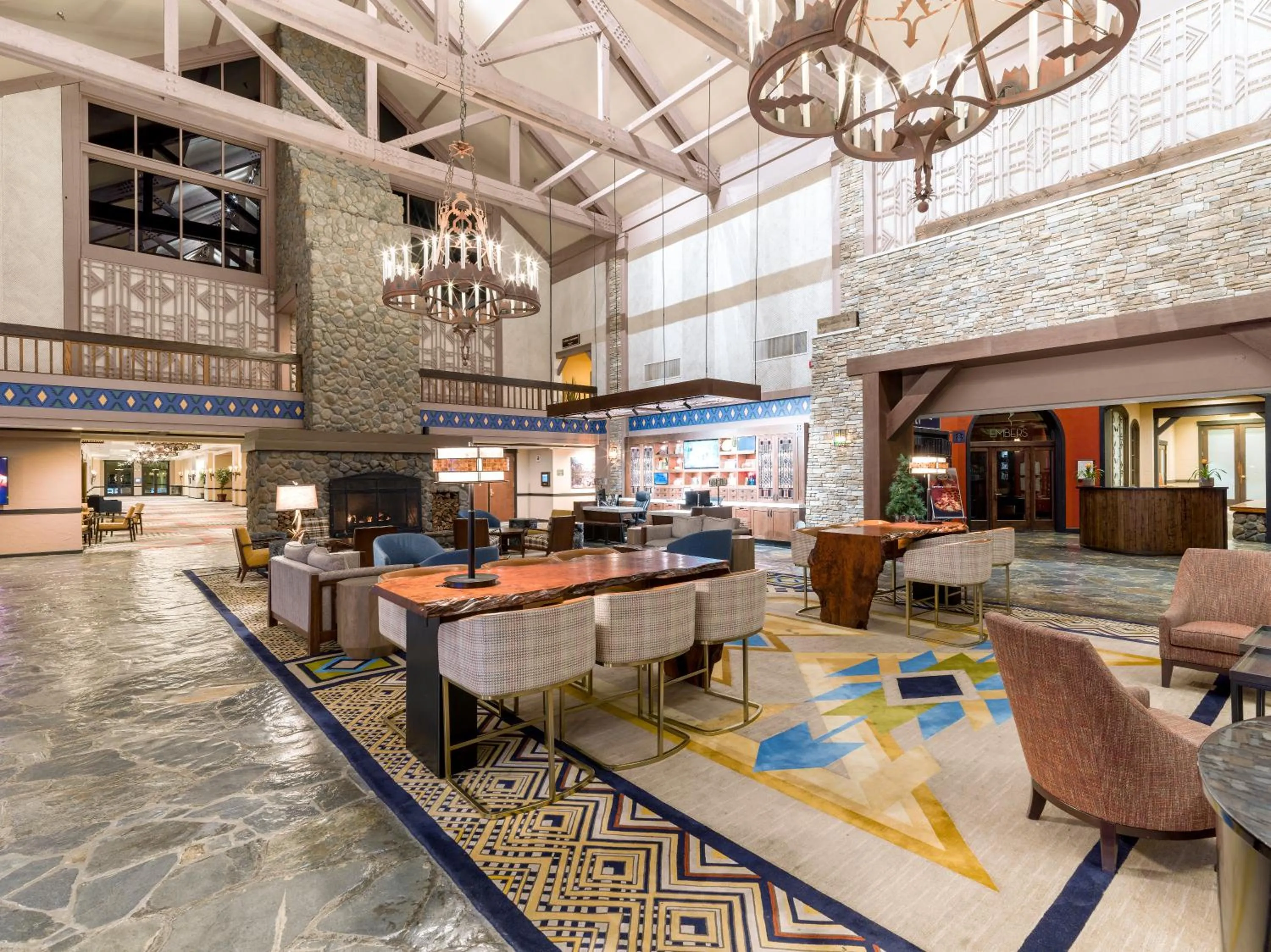 Lobby or reception in Tenaya at Yosemite