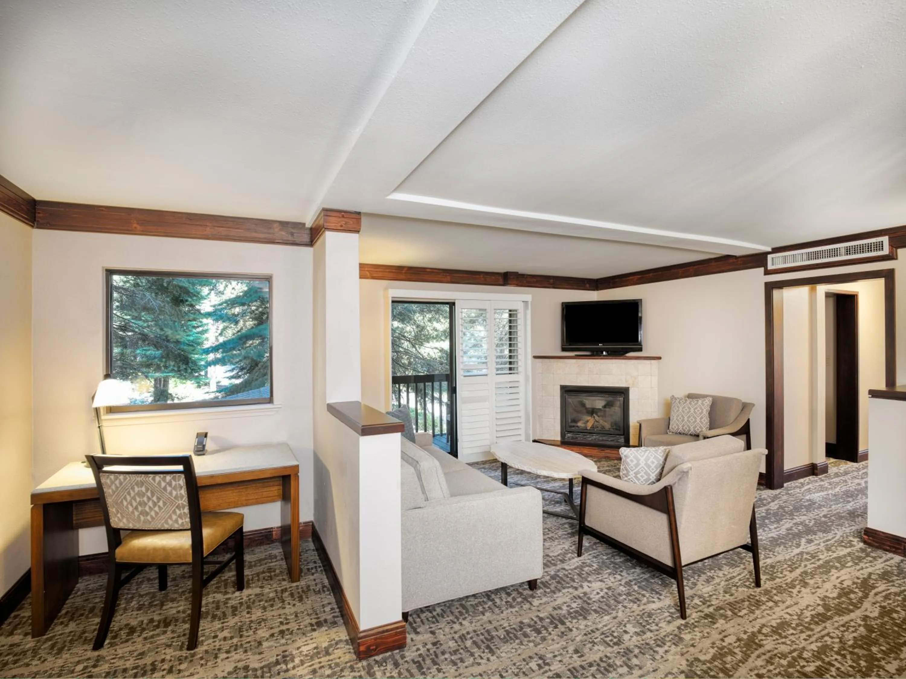 Living room in Tenaya at Yosemite