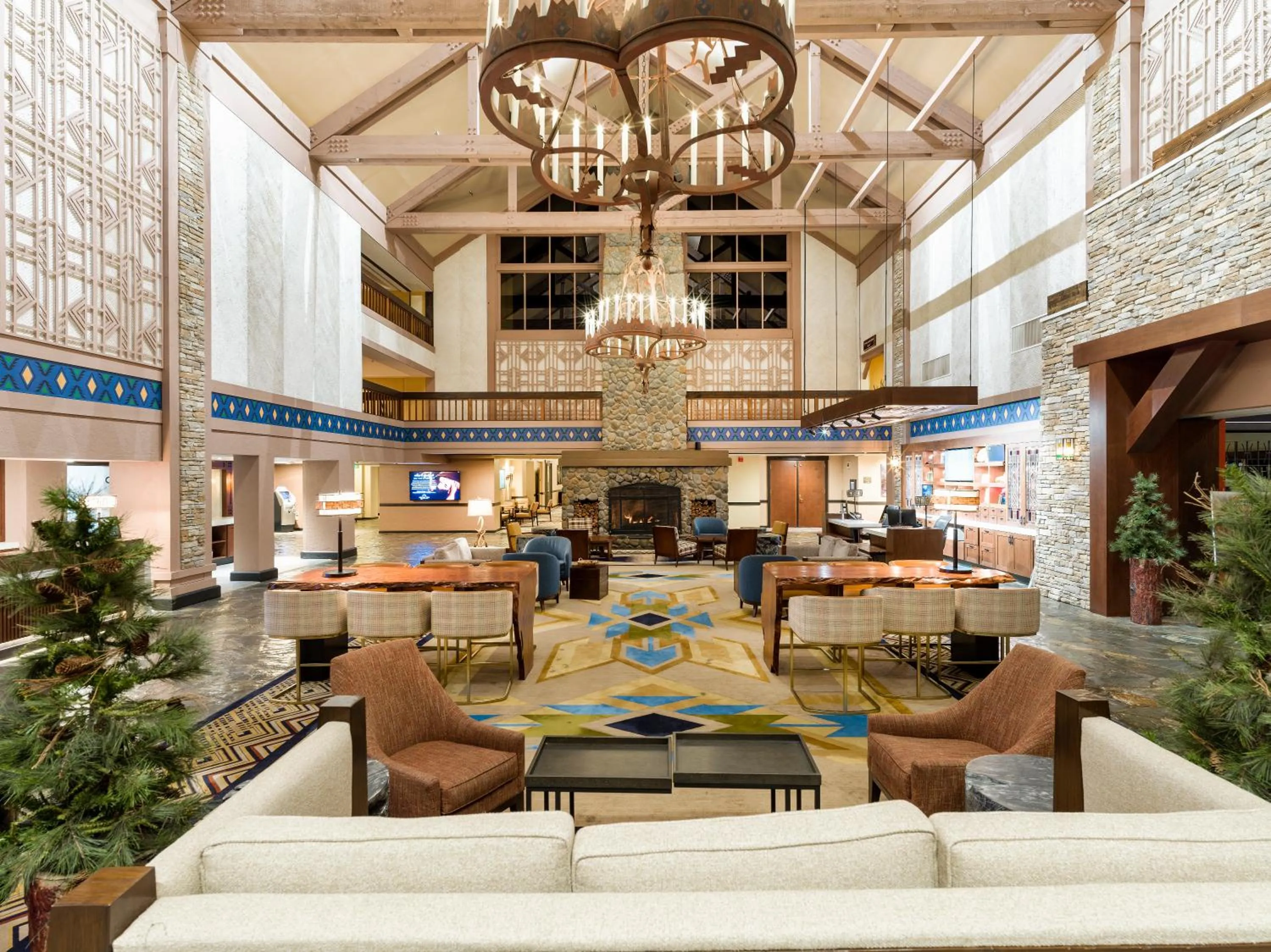 Lobby or reception in Tenaya at Yosemite