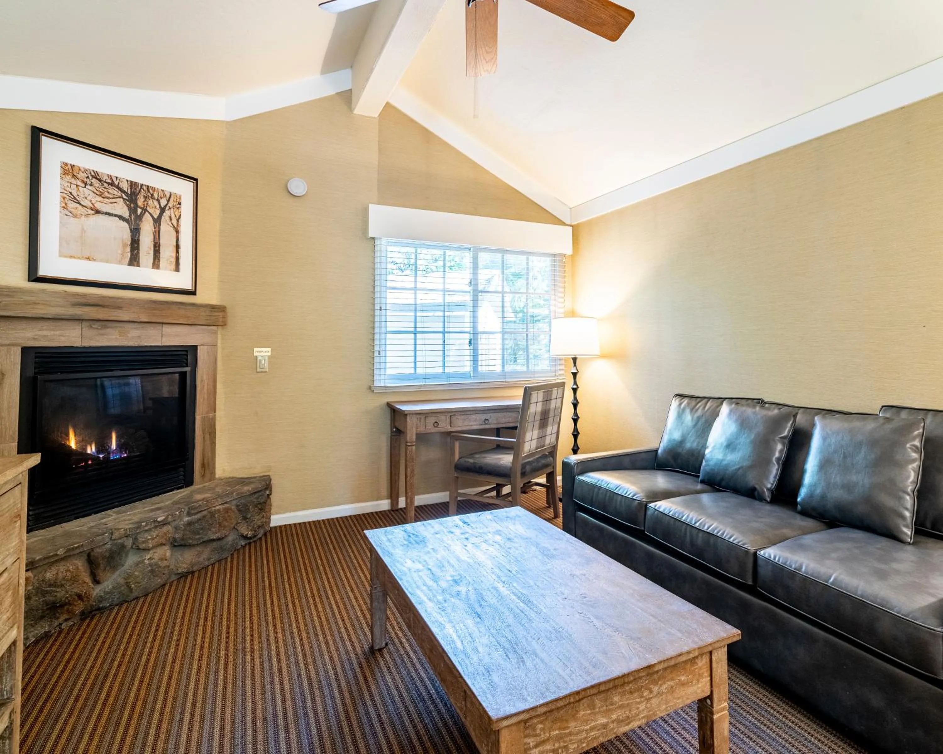 Living room in Tenaya at Yosemite