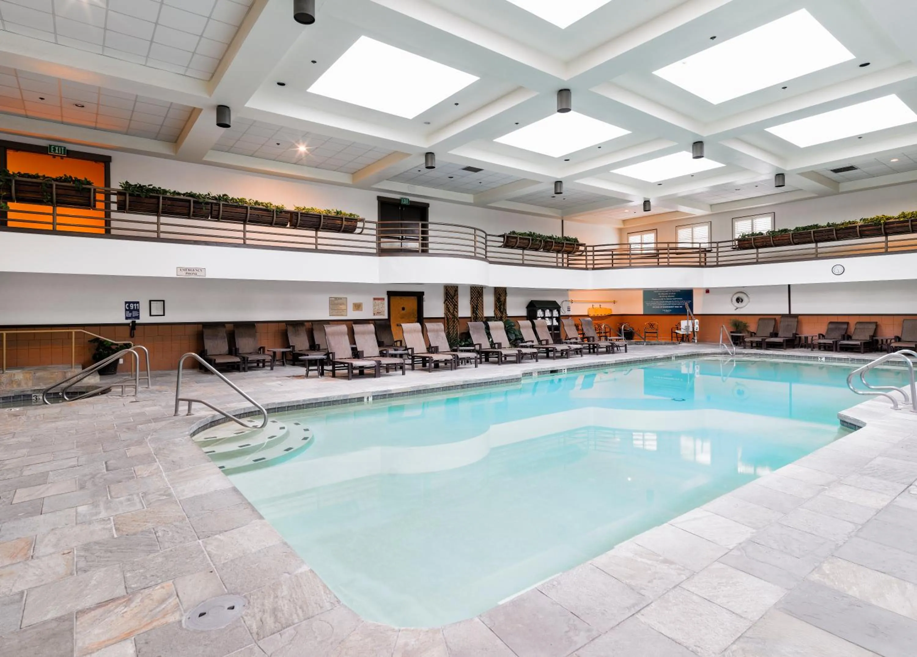 Swimming pool in Tenaya at Yosemite