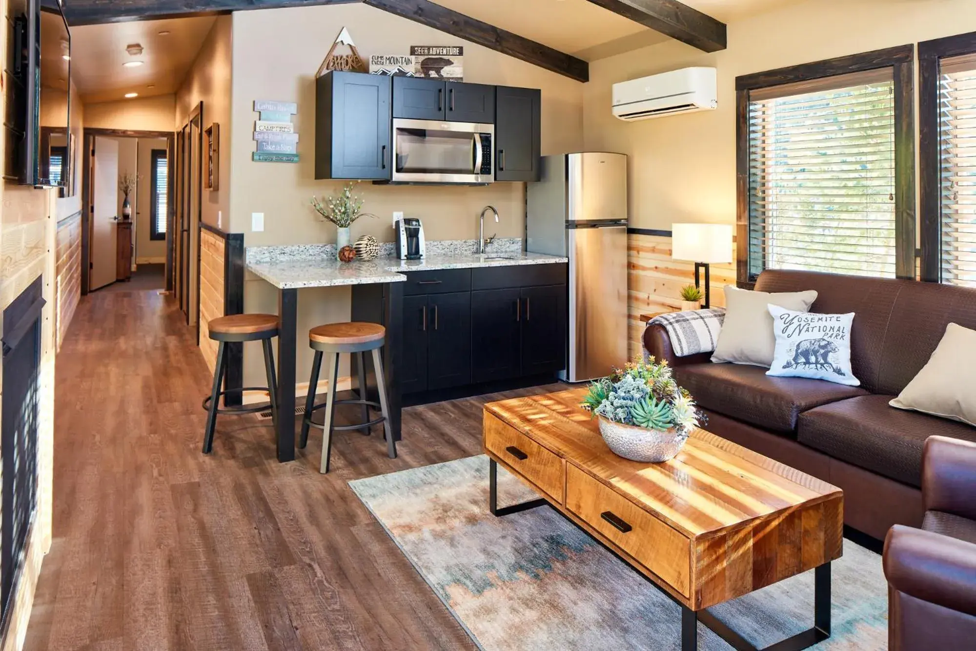 Living room in Tenaya at Yosemite Living room in Tenaya at Yosemite