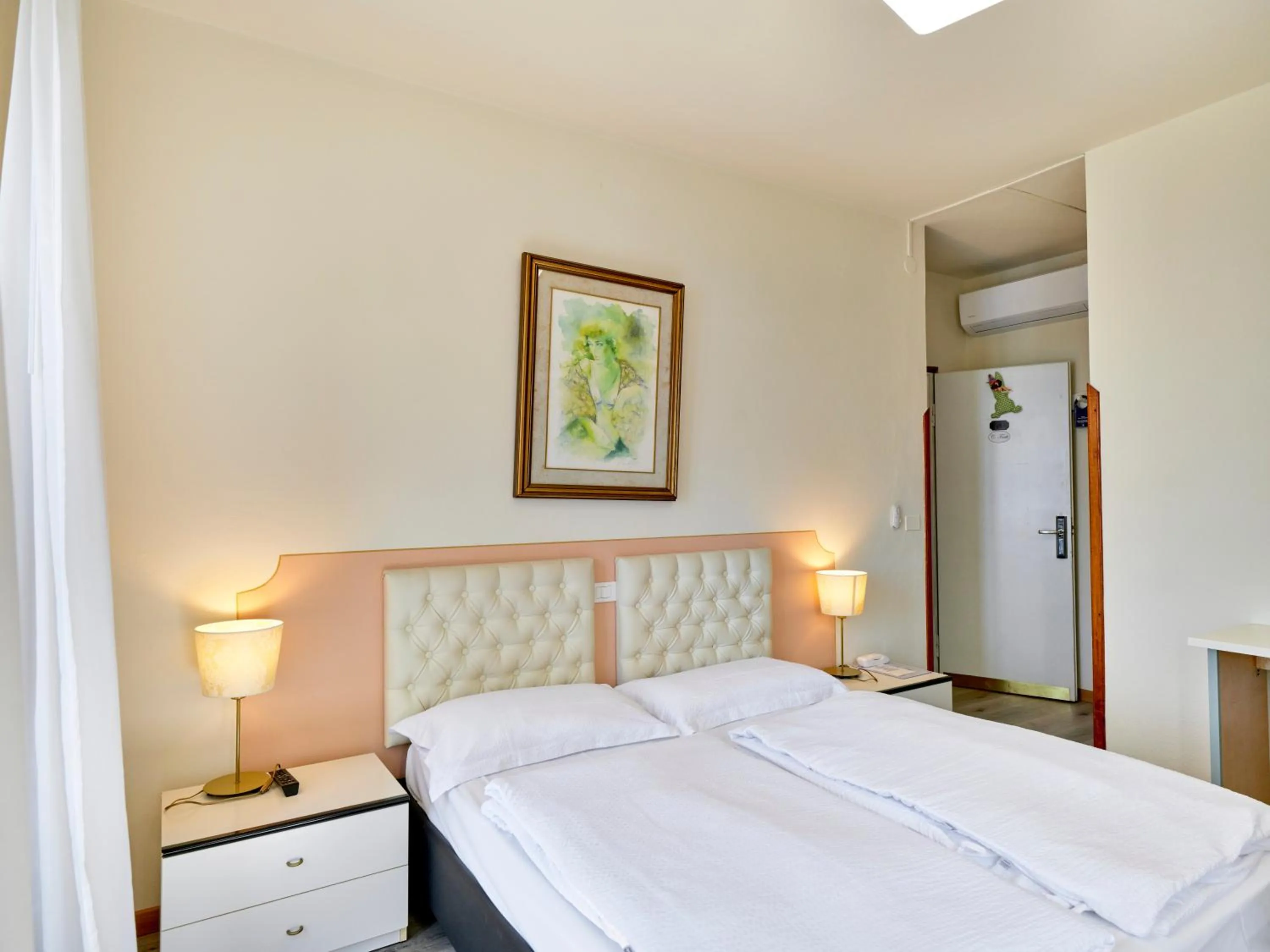 Bed in Hotel San Marco