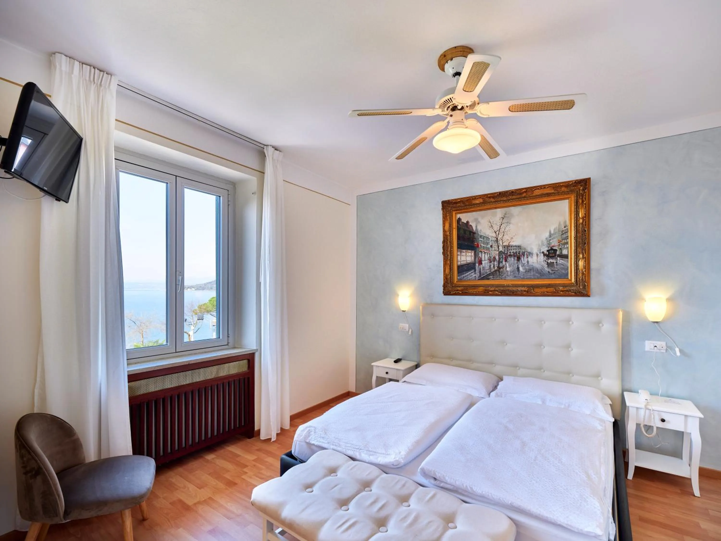 Bed in Hotel San Marco