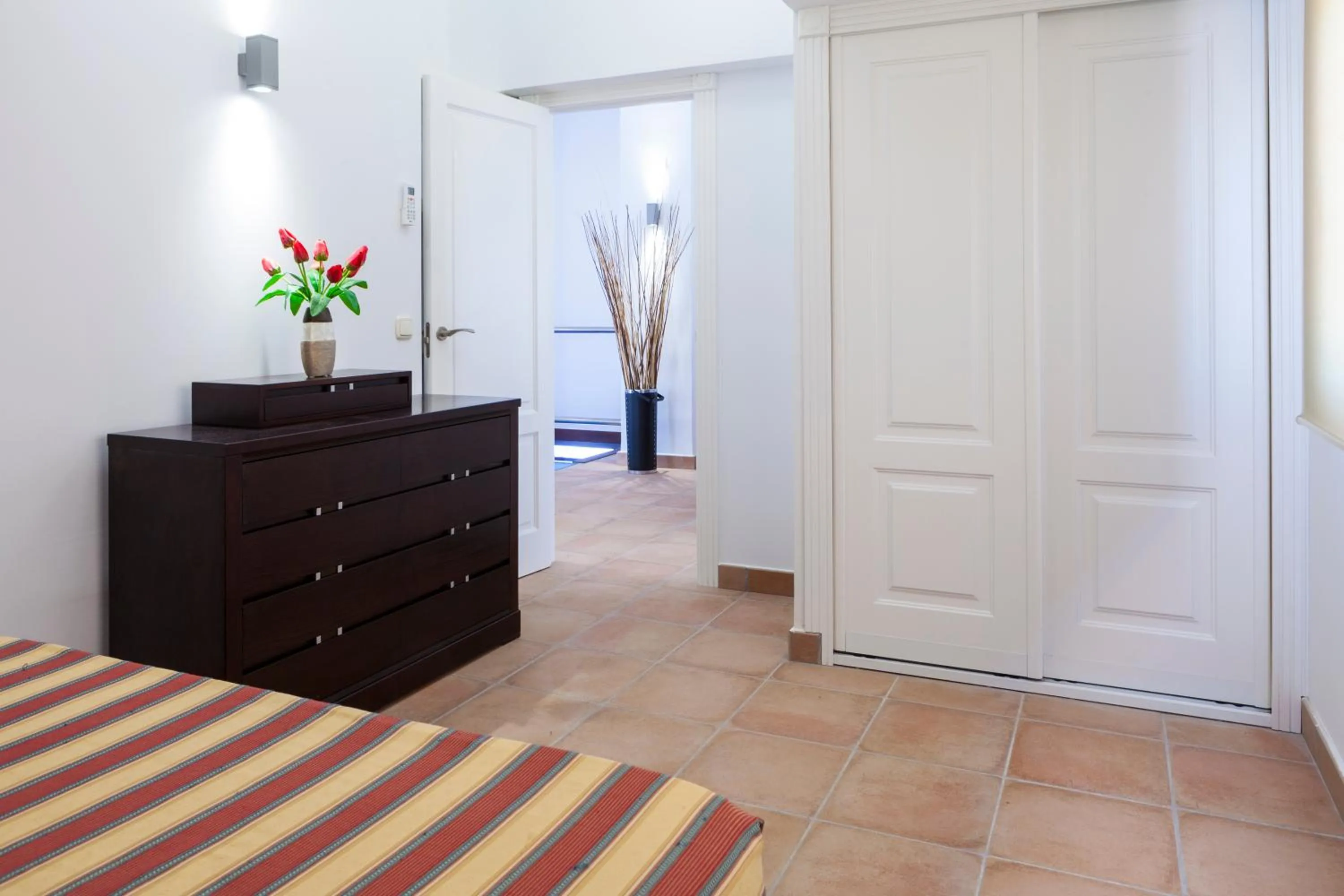 Bedroom, Bed in Apartamentos Mexico