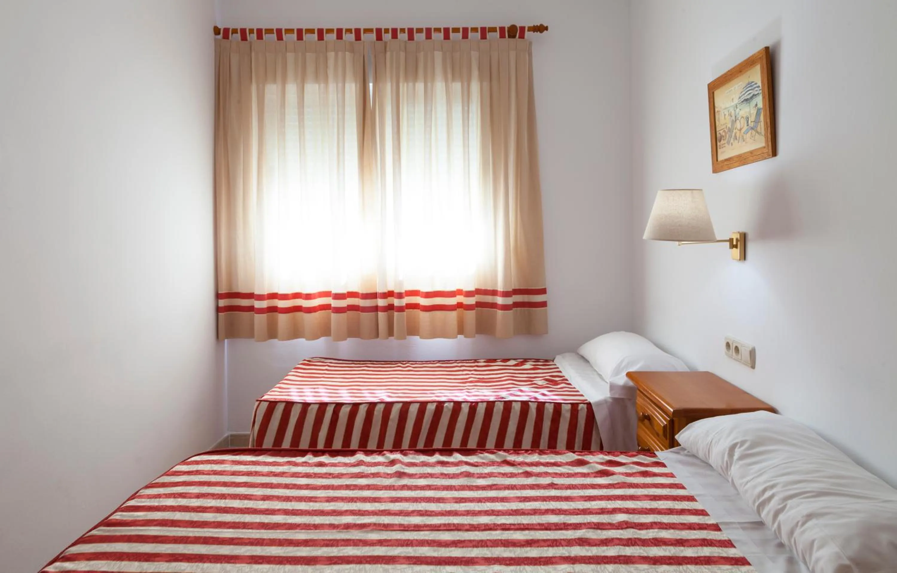 Bedroom, Bed in Apartamentos Mexico