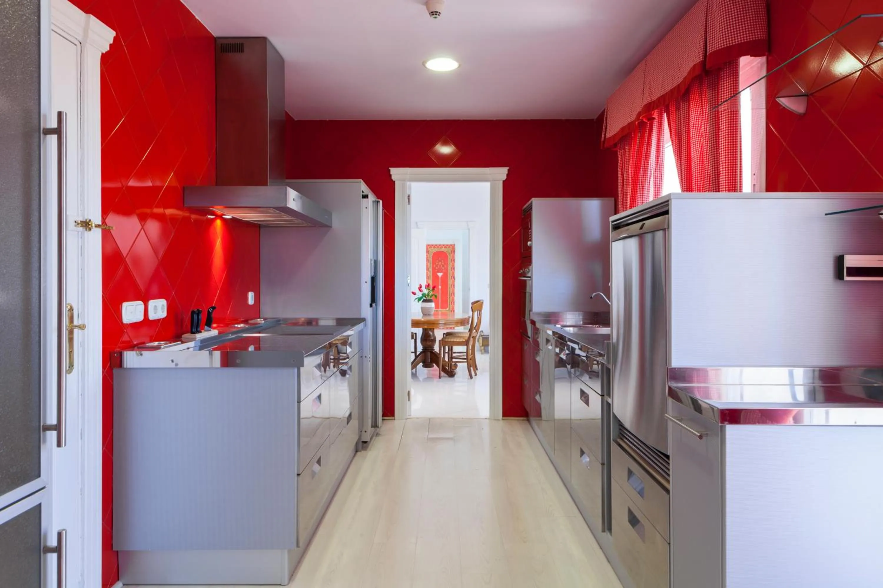 Kitchen or kitchenette in Apartamentos Mexico