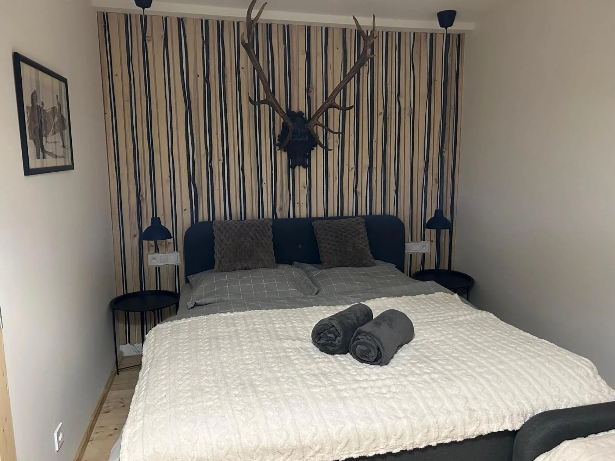 Bed in Apartmány Gryf Harrachov