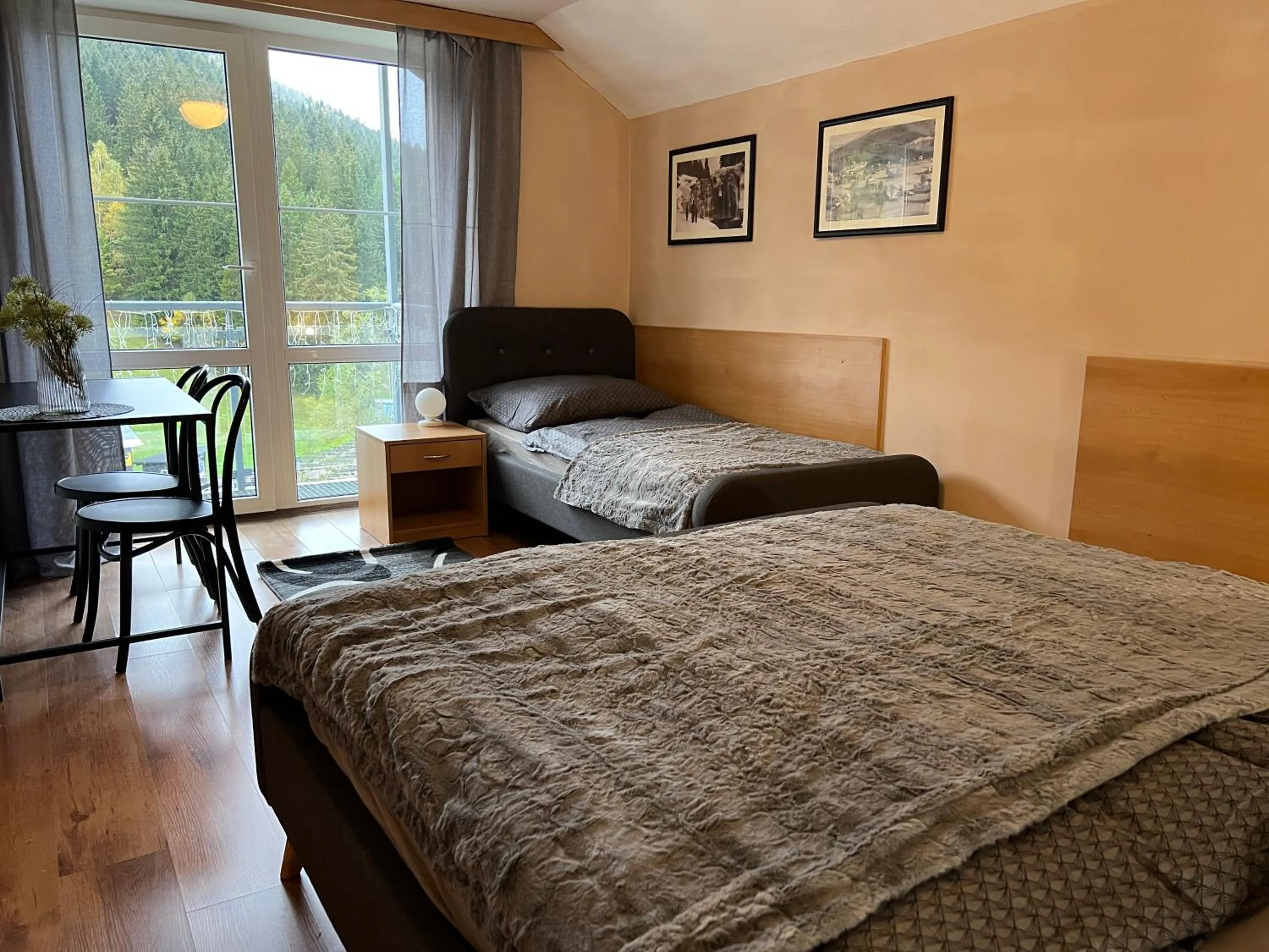 Bed in Apartmány Gryf Harrachov