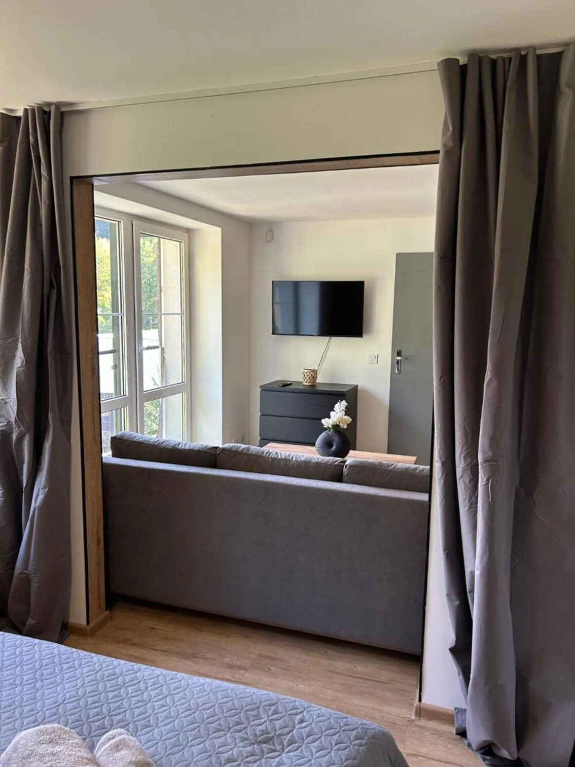 Bed in Apartmány Gryf Harrachov