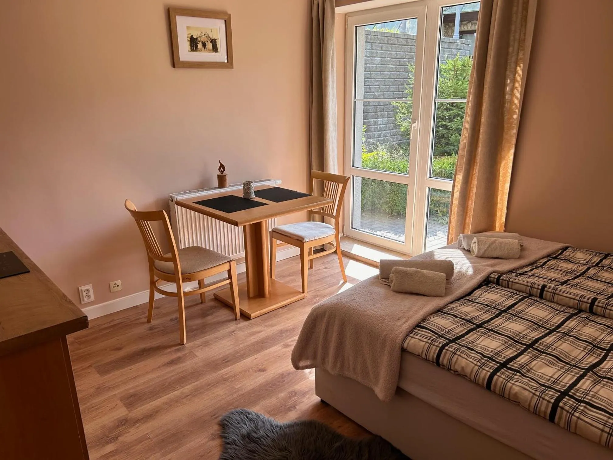 Bed in Apartmány Gryf Harrachov