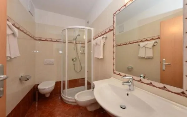 Bathroom in Hotel Zirmes