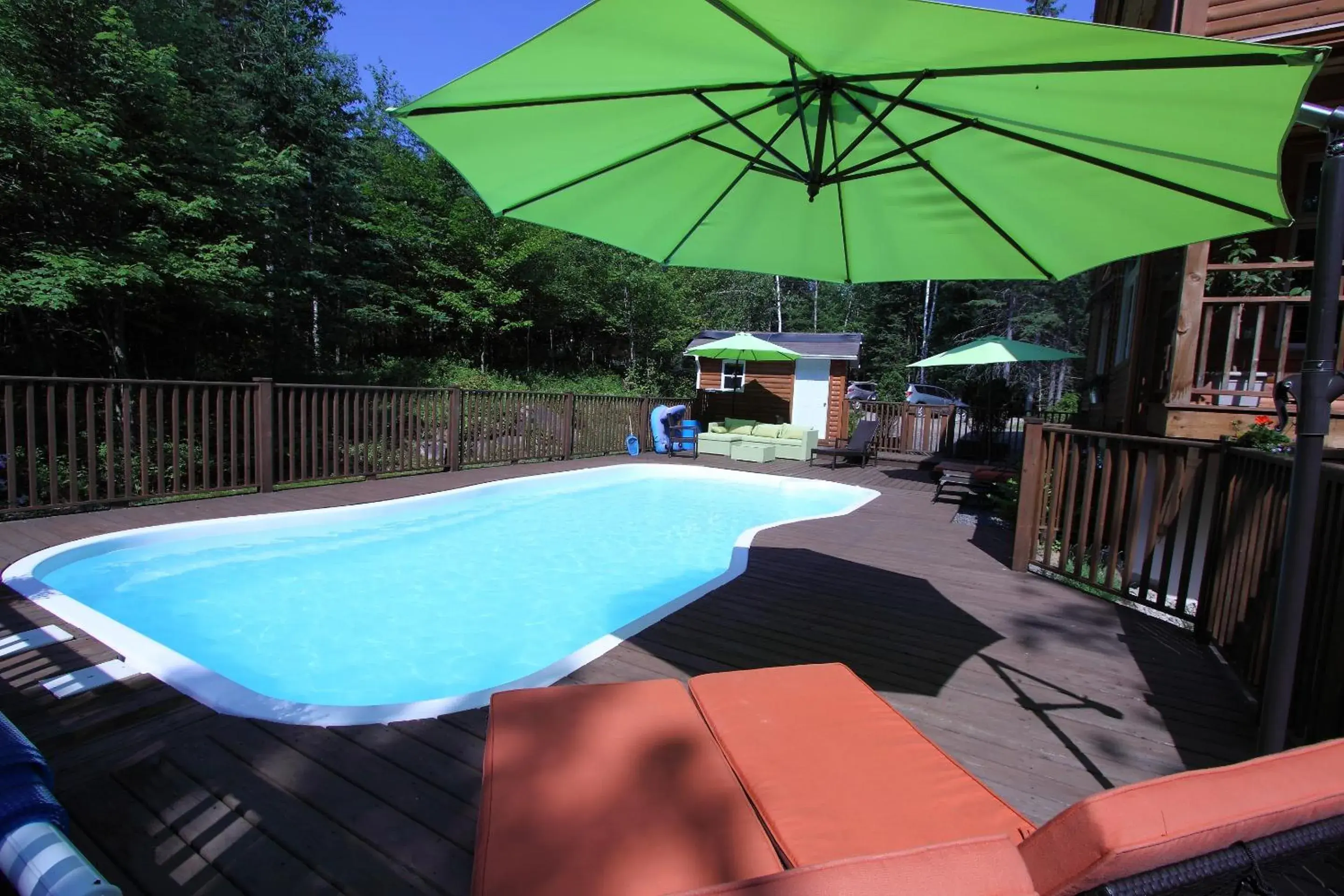 Pool view in Escale du Nord Pool view in Escale du Nord