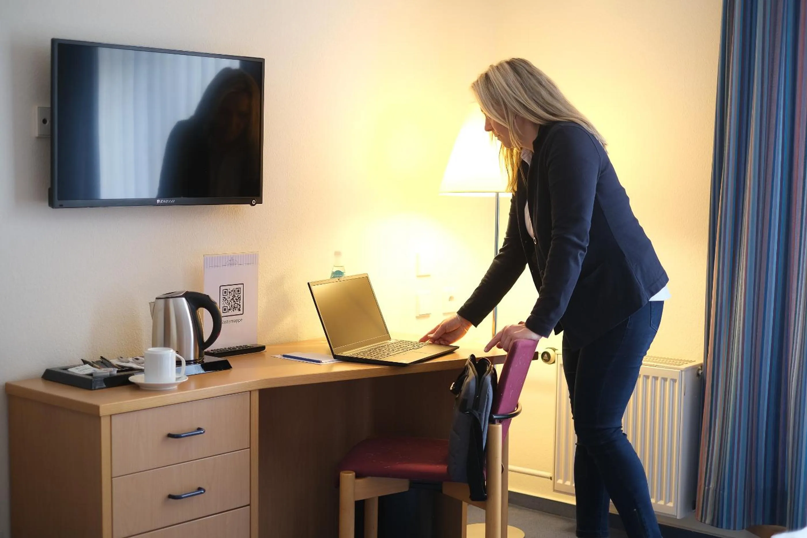 TV and multimedia in Hotel & Restaurant am Schlosspark