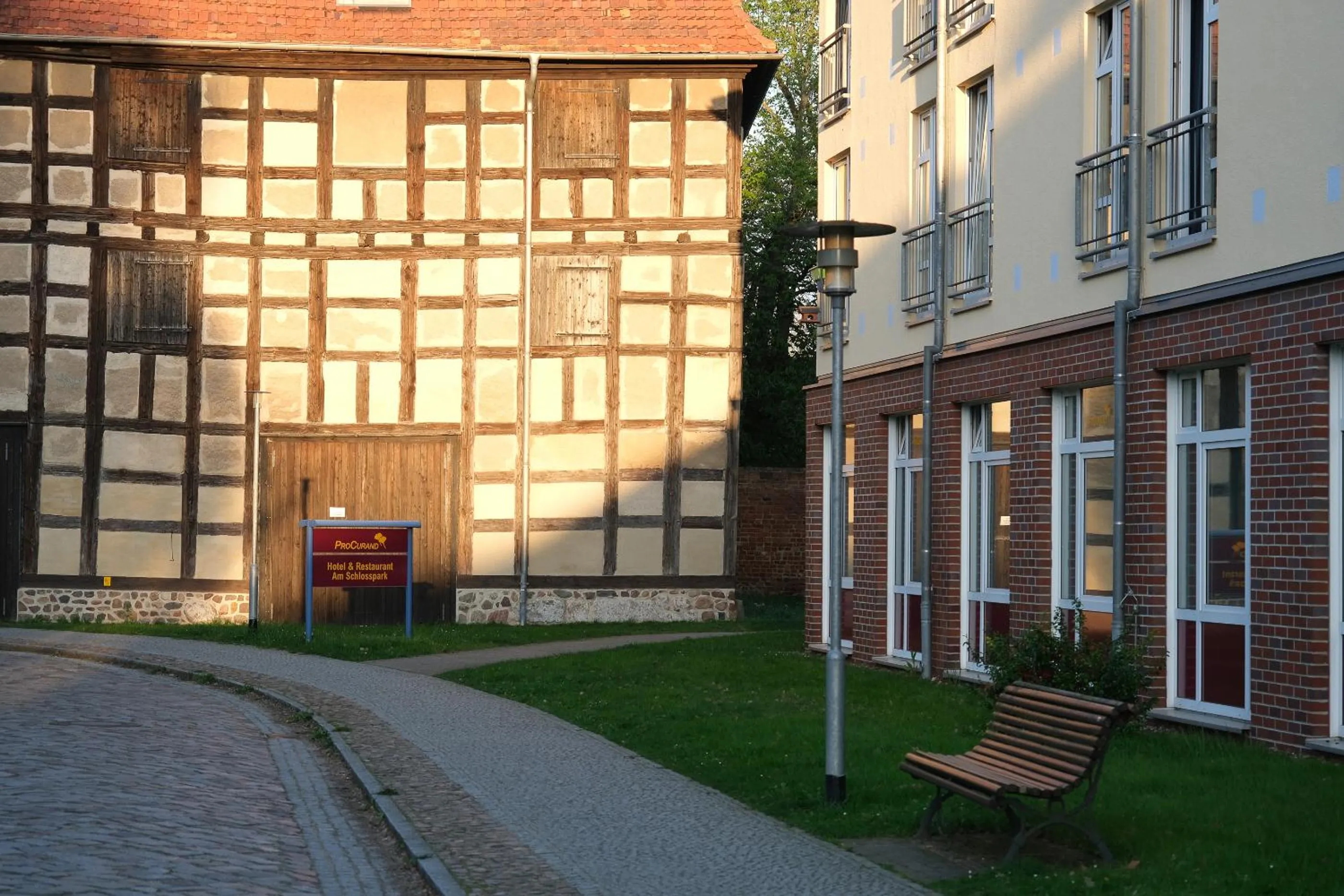 Landmark view in Hotel & Restaurant am Schlosspark