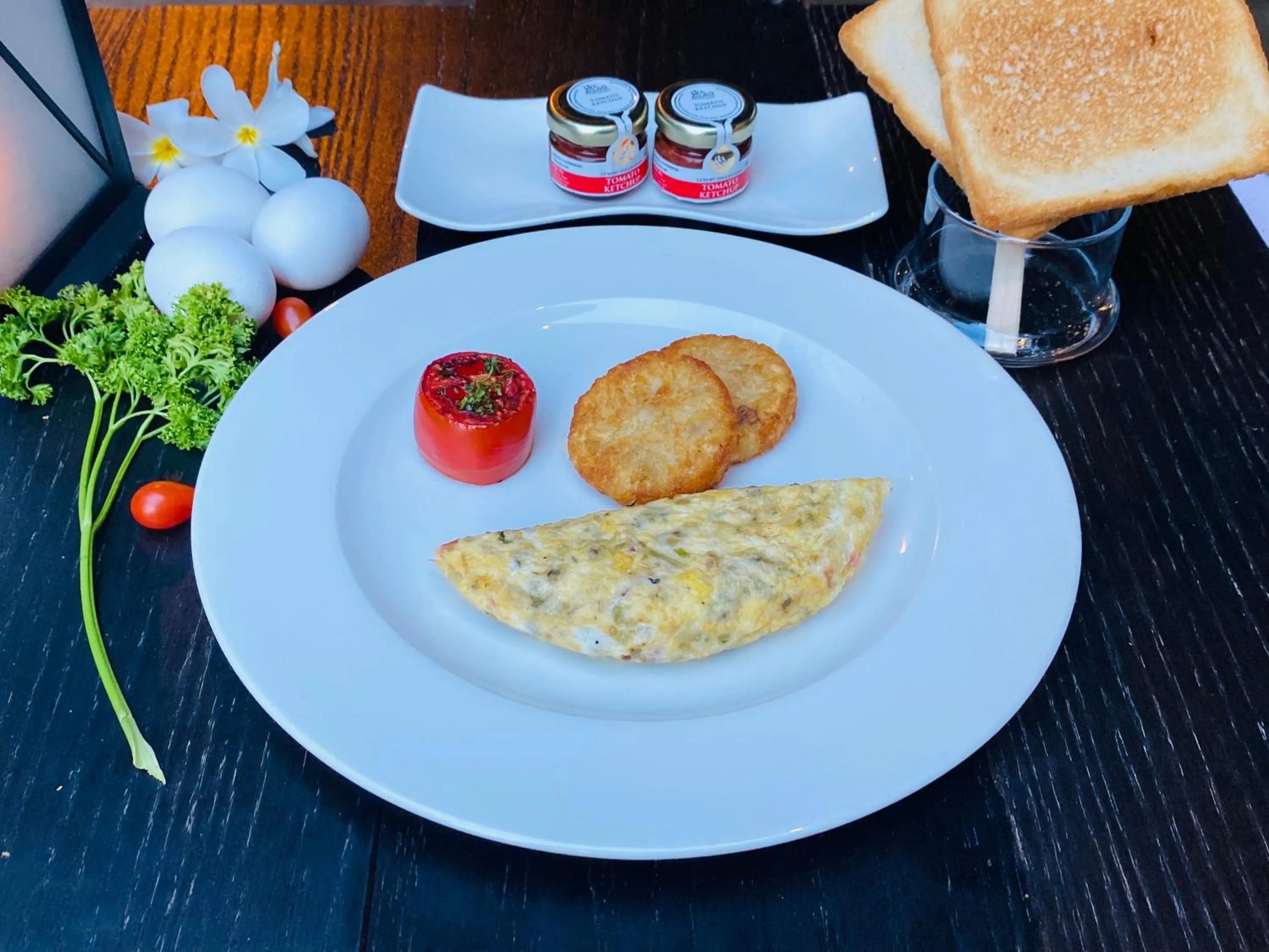 Food close-up in Hilton Chennai
