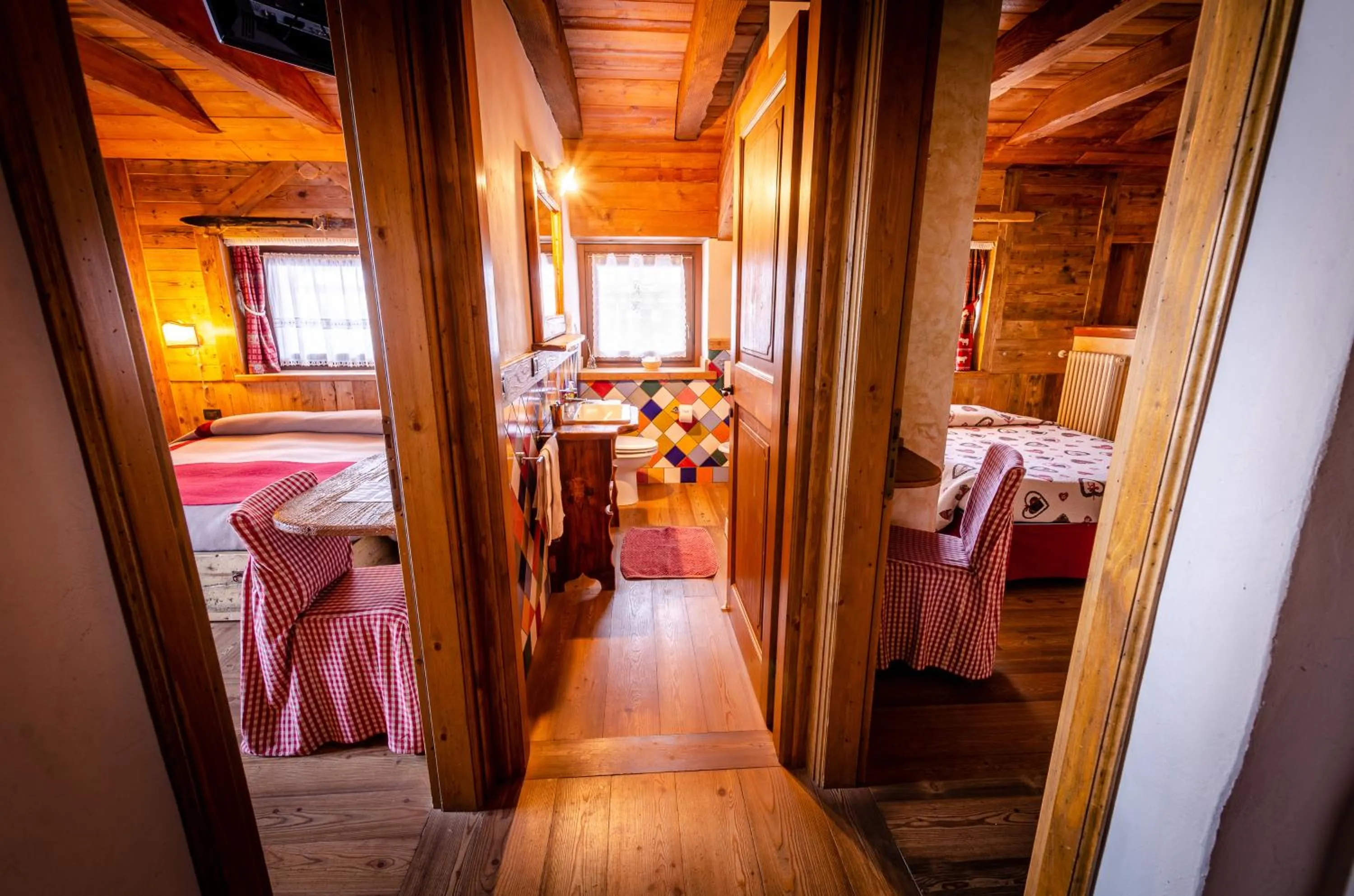 Family, Bed in Hotel Della Nouva