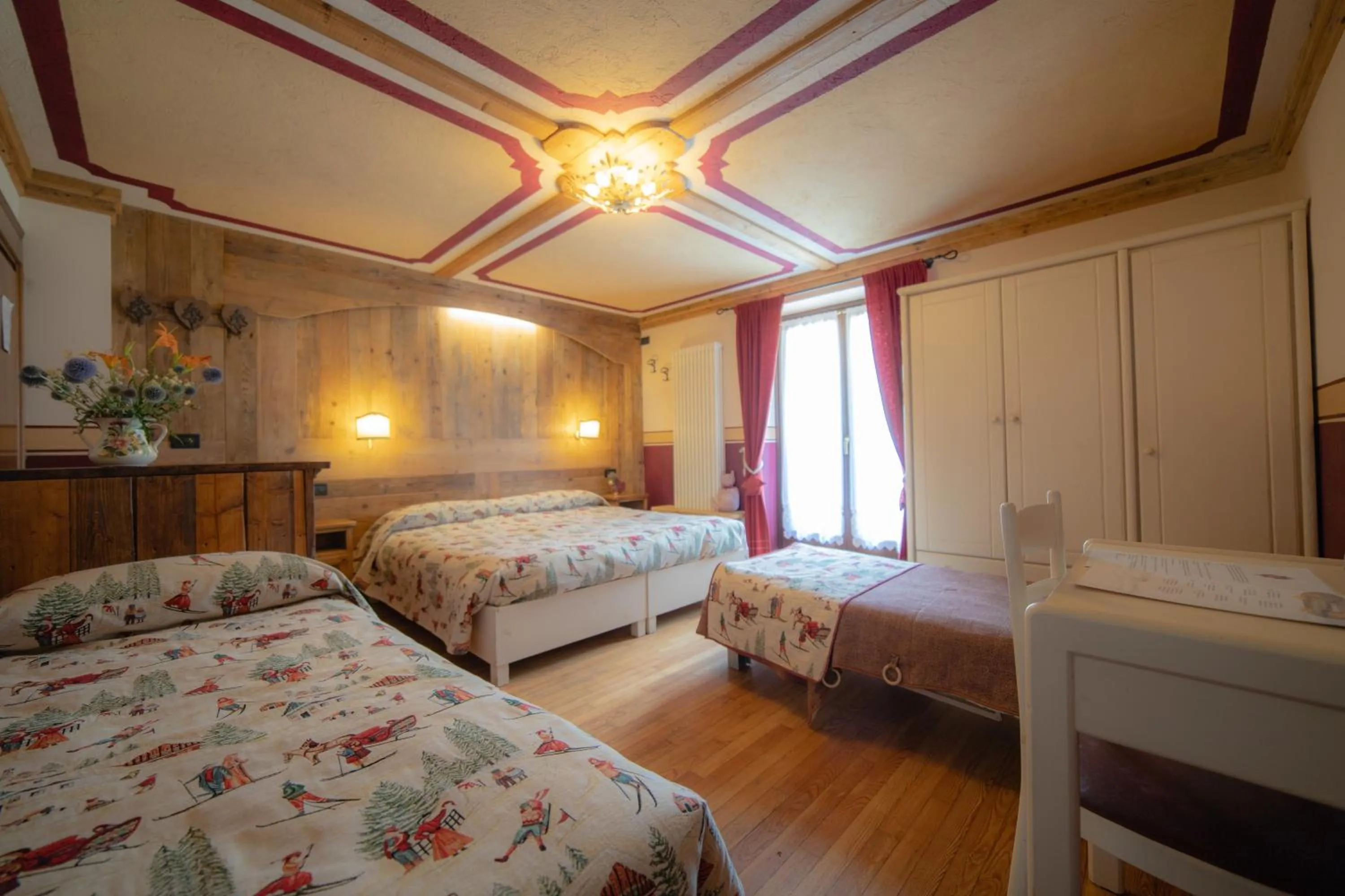 Family, Bed in Hotel Della Nouva