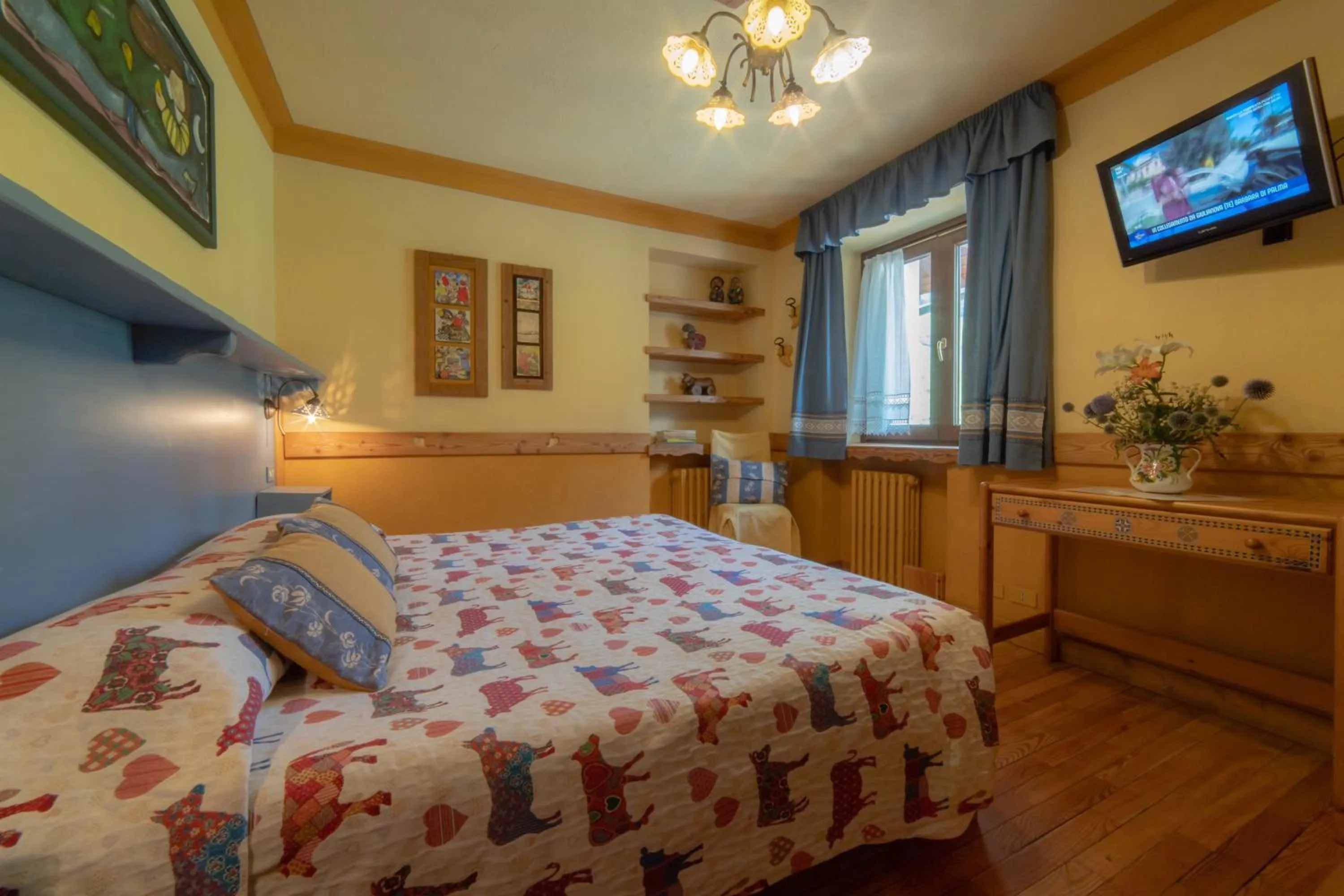 Mountain view, Bed in Hotel Della Nouva