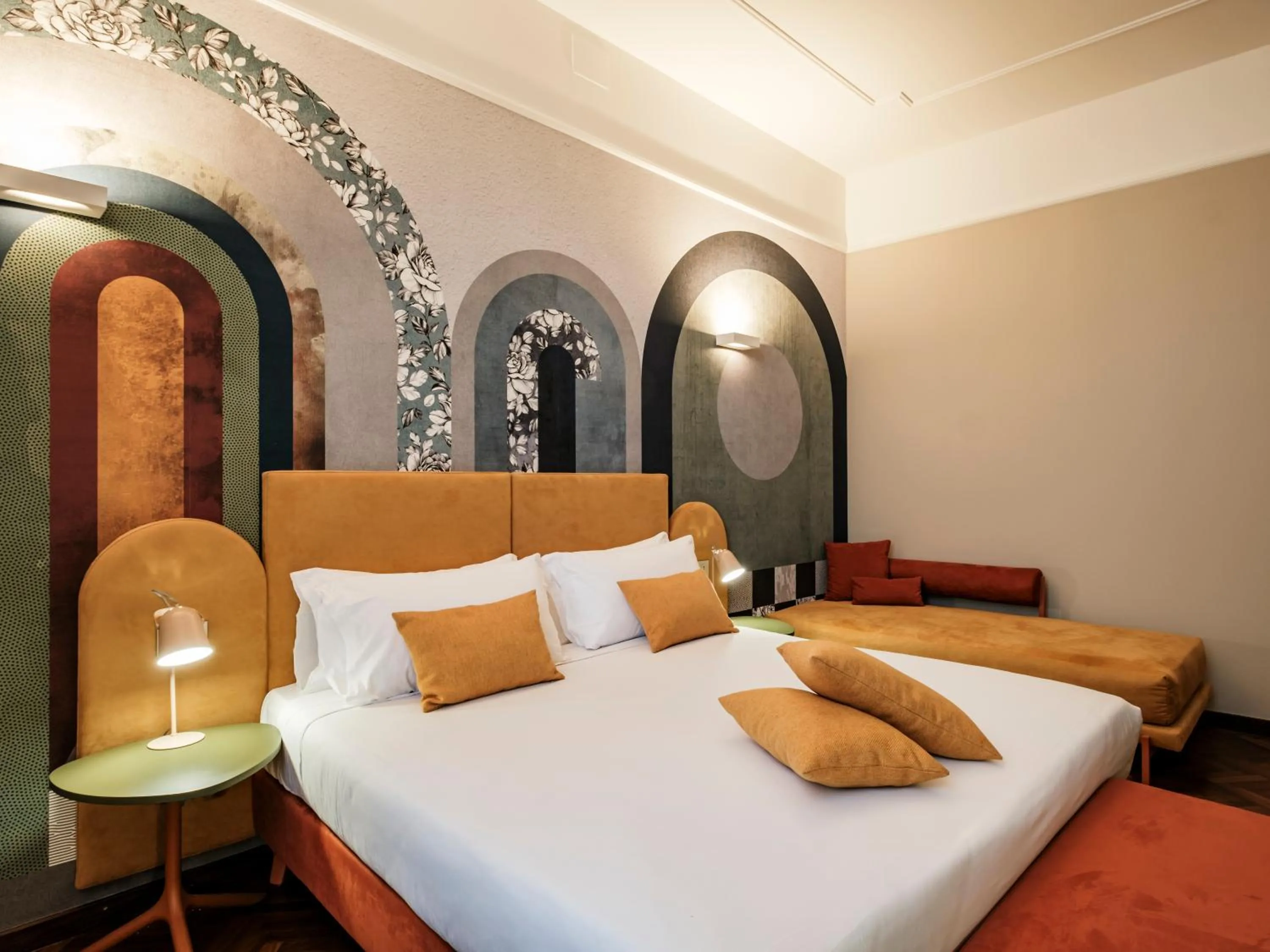 Bedroom, Bed in Hotel Lory