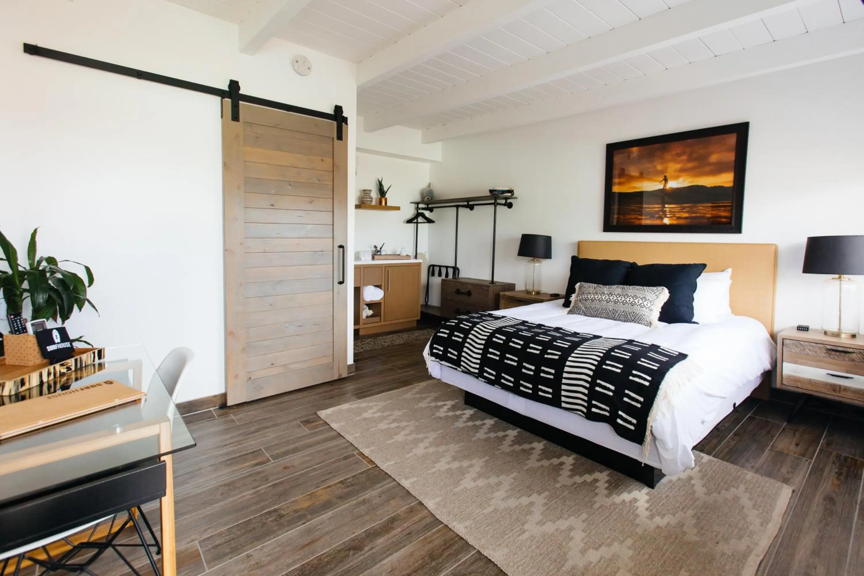 Bed in Surfhouse