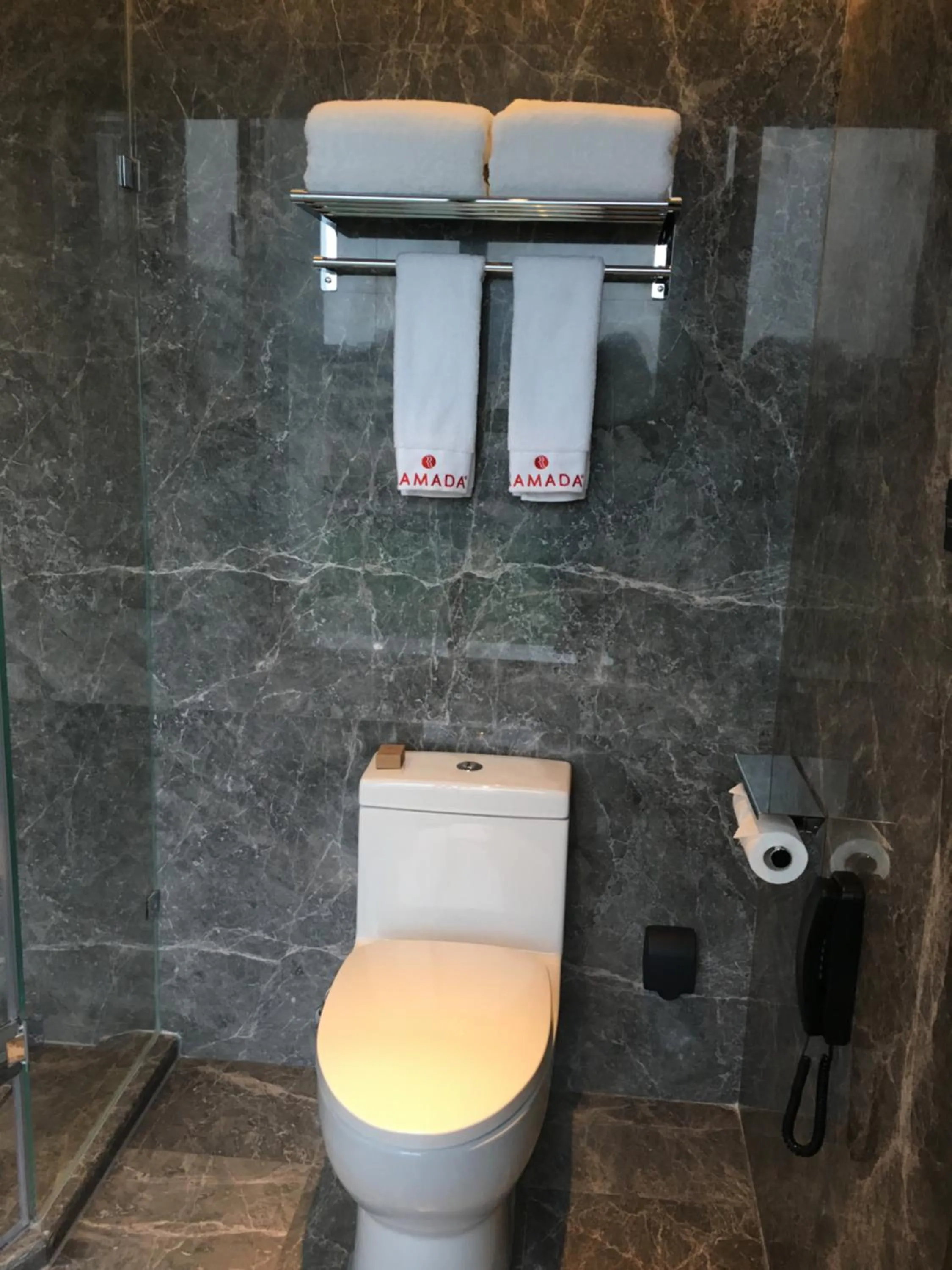 Toilet in Leshan Ramada Hotel