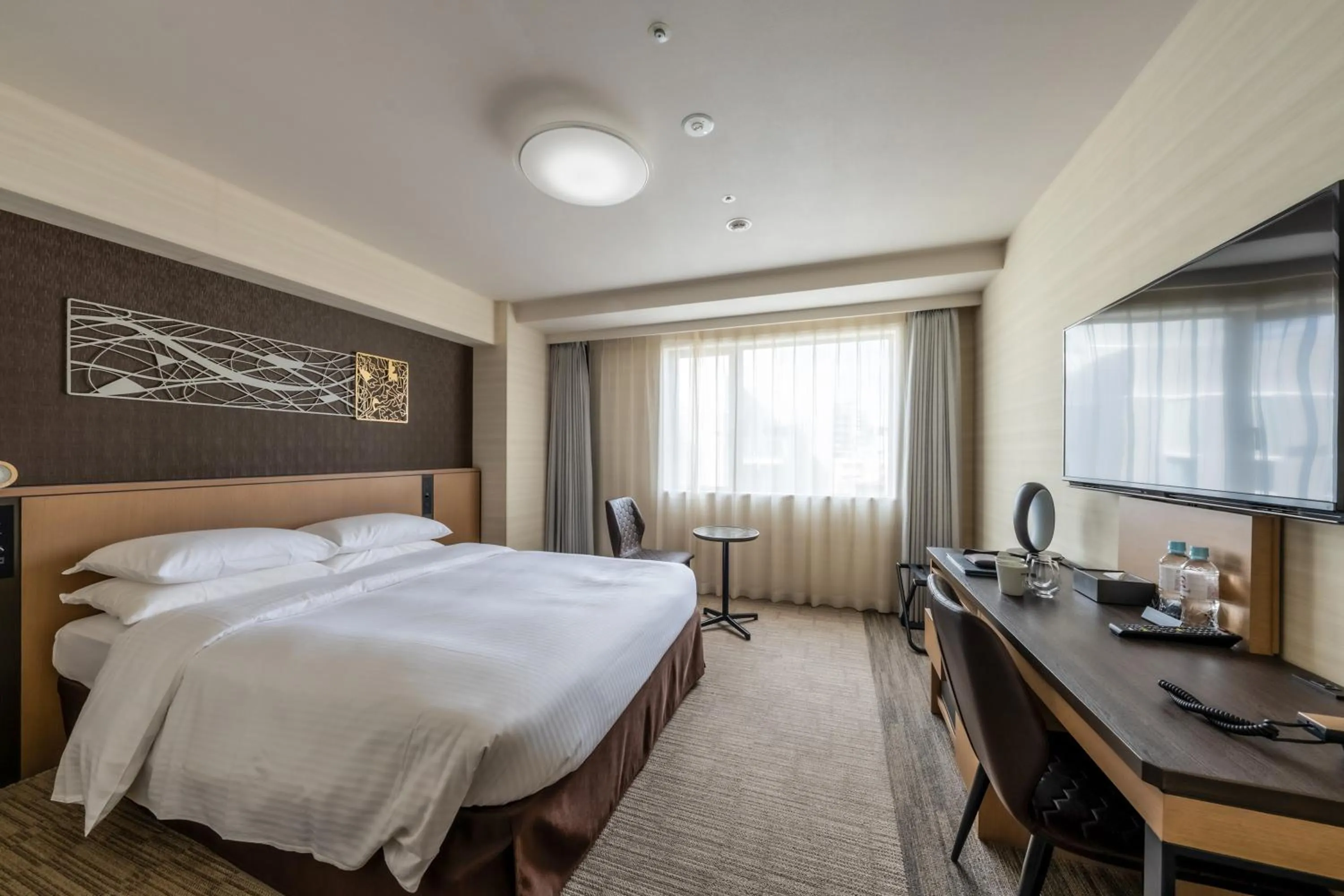 Bed in Richmond Hotel Yokohama Ekimae